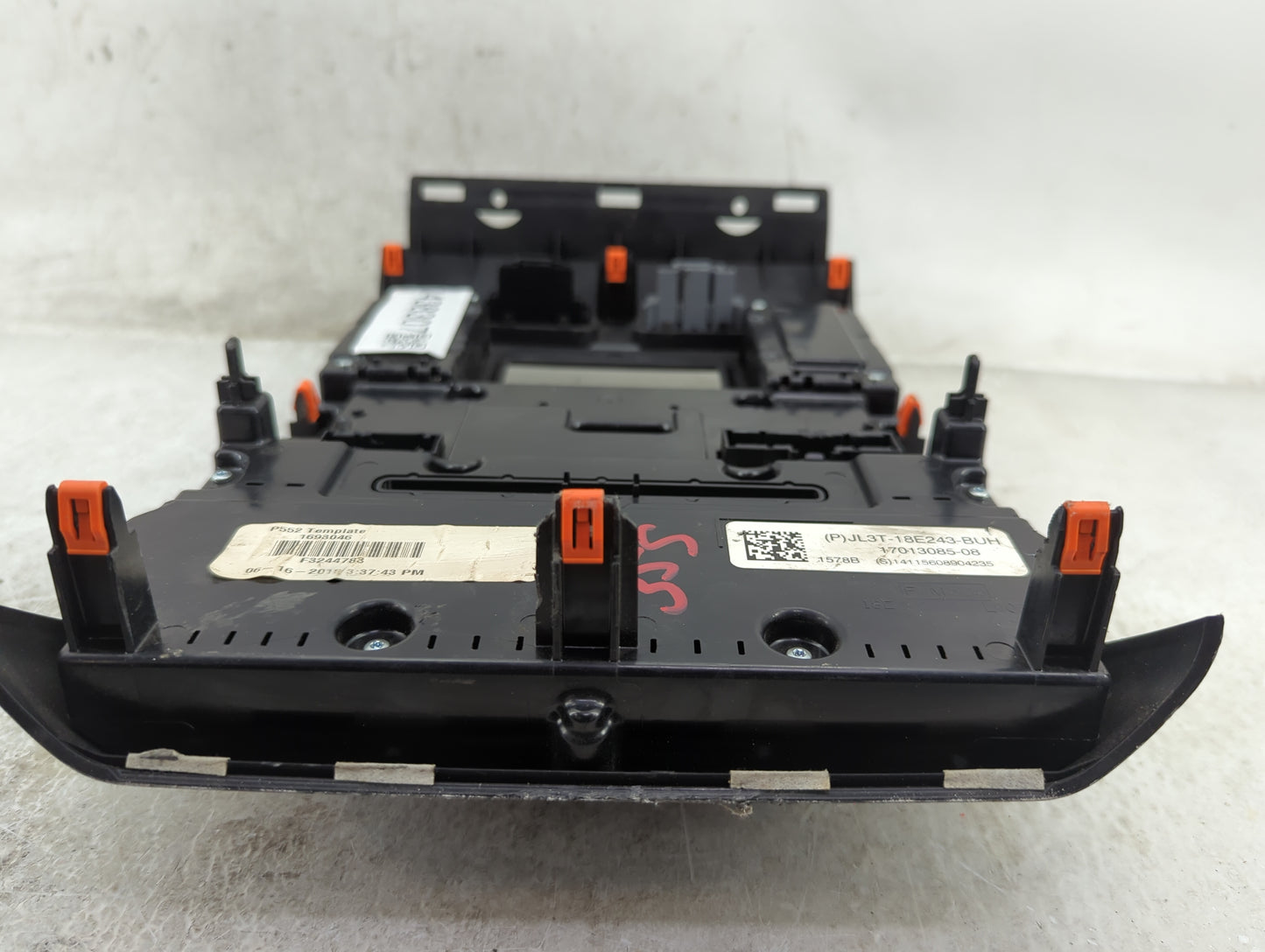 Ford F150 Radio Control Panel Black - Oemusedautoparts1.com