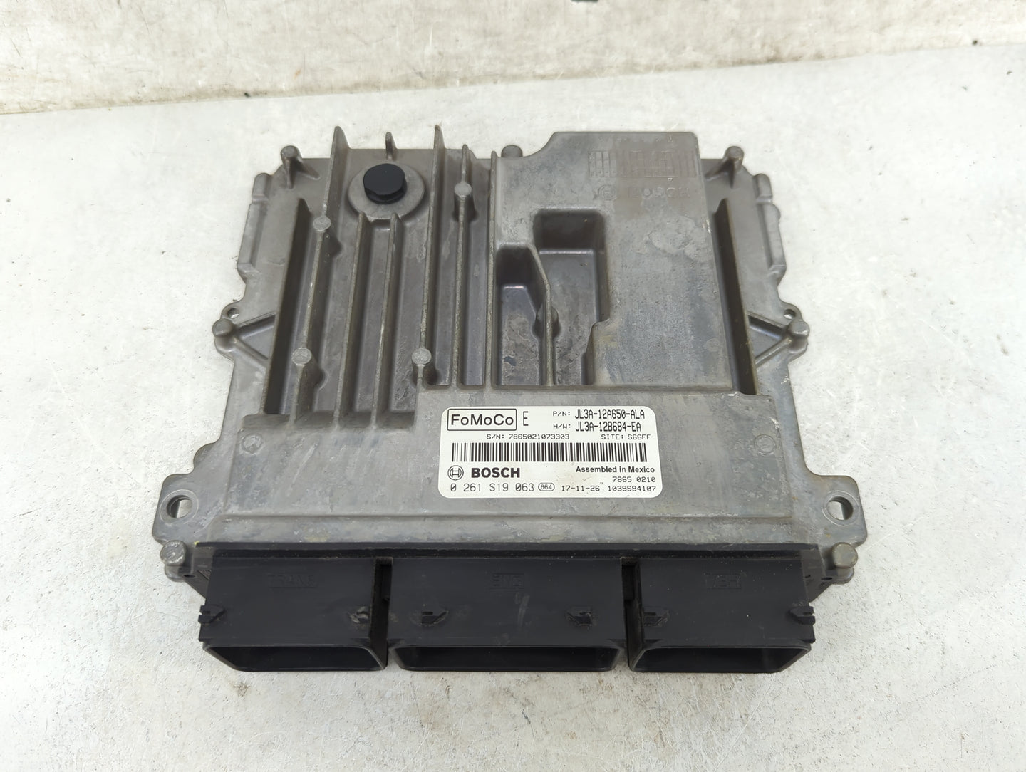 2018 Ford F150 PCM Engine Control Computer ECU ECM PCU OEM P/N:JL3A-12A650-ALA JL3A-12B684-EA, 0261S19063 Fits Fits 2019 202