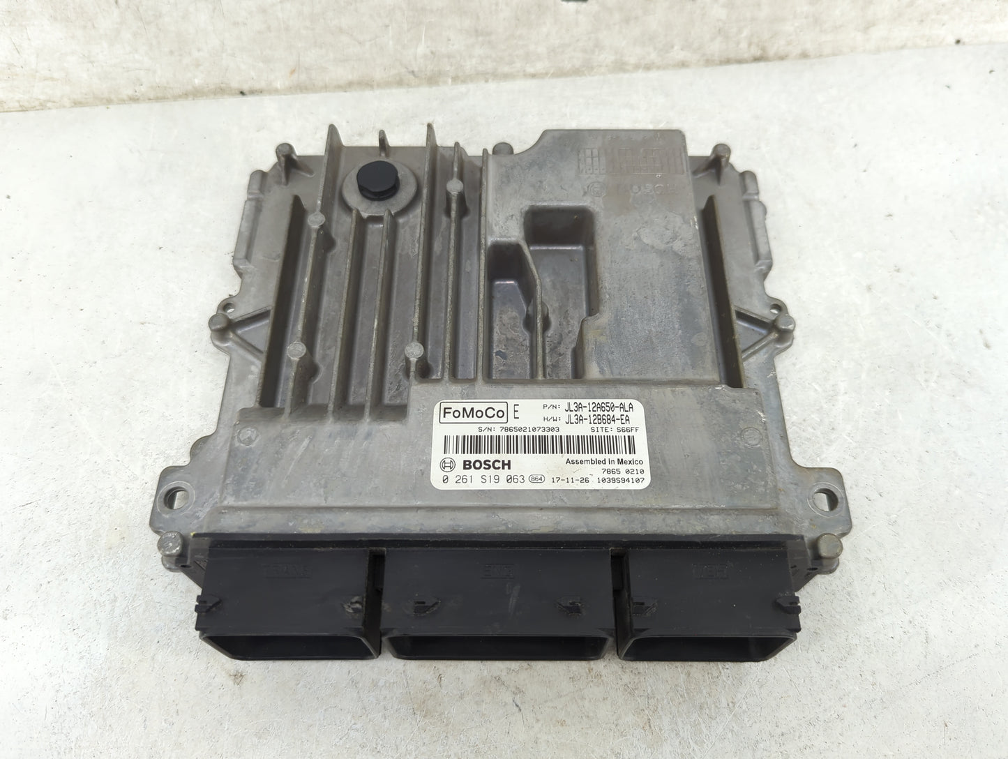 2018 Ford F150 PCM Engine Control Computer ECU ECM PCU OEM P/N:JL3A-12A650-ALA JL3A-12B684-EA, 0261S19063 Fits Fits 2019 202