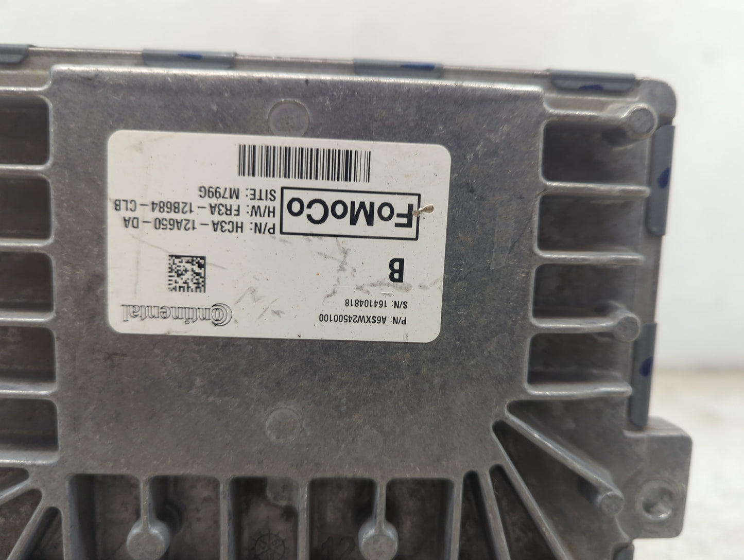 2018 Ford F250sd PCM Engine Control Computer ECU ECM PCU OEM P/N:HC3A-12A650-DA FR3A-12B684-CLB Fits Fits 2015 2016 2017 201
