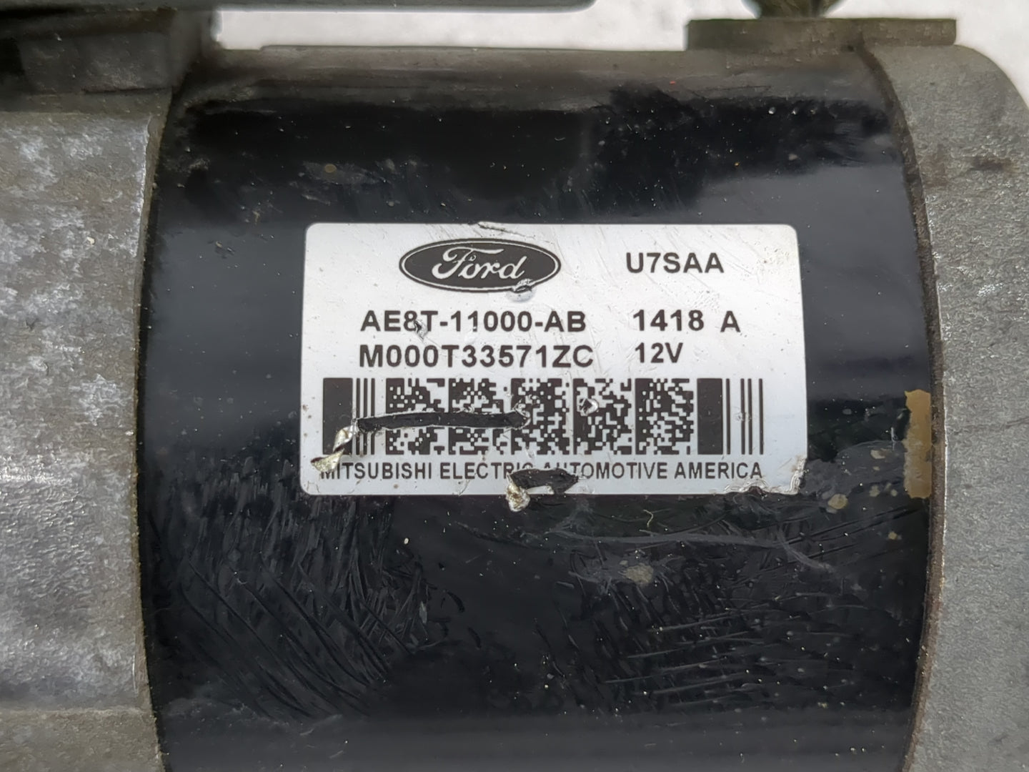 2011-2019 Ford Fiesta Car Starter Motor Solenoid OEM P/N:AE8T-11000-AB Fits Fits 2011 2012 2013 2014 2015 2016 2017 2018 201
