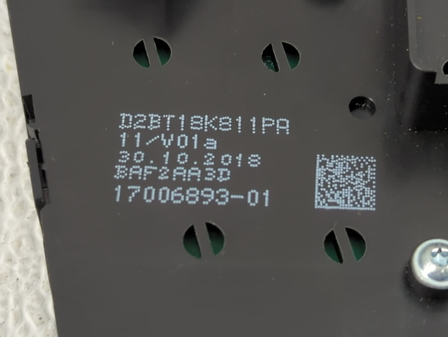 2016-2019 Ford Fiesta Radio Control Panel - Oemusedautoparts1.com