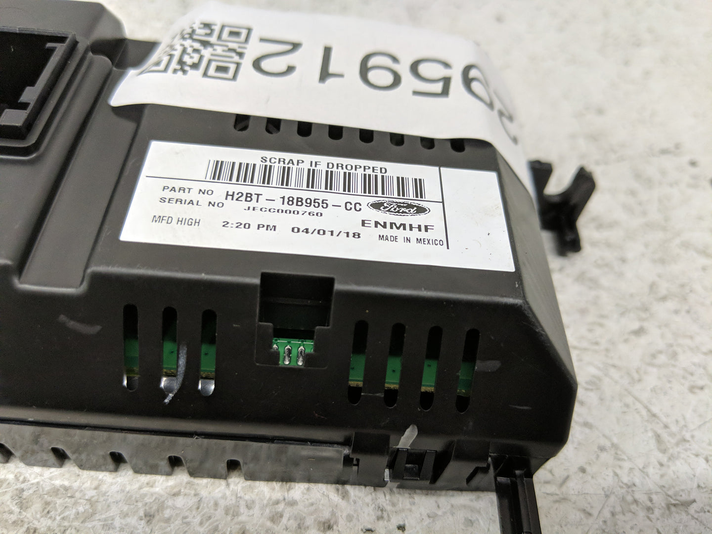 2018-2019 Ford Fiesta Information Display Screen - Oemusedautoparts1.com