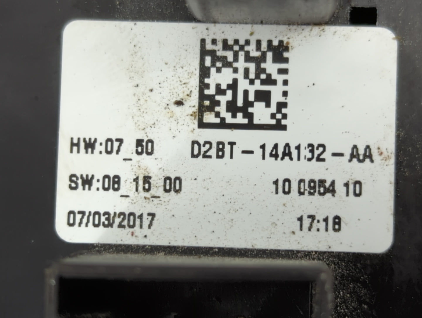 2014-2019 Ford Fiesta Master Power Window Switch Replacement Driver Side Left P/N:D2BT-14A132-AA Fits OEM Used Auto Parts - 