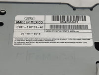 2018-2019 Ford Fiesta Radio AM FM Cd Player Receiver Replacement P/N:D2BT-19C107-AL Fits Fits 2018 2019 OEM Used Auto Parts 
