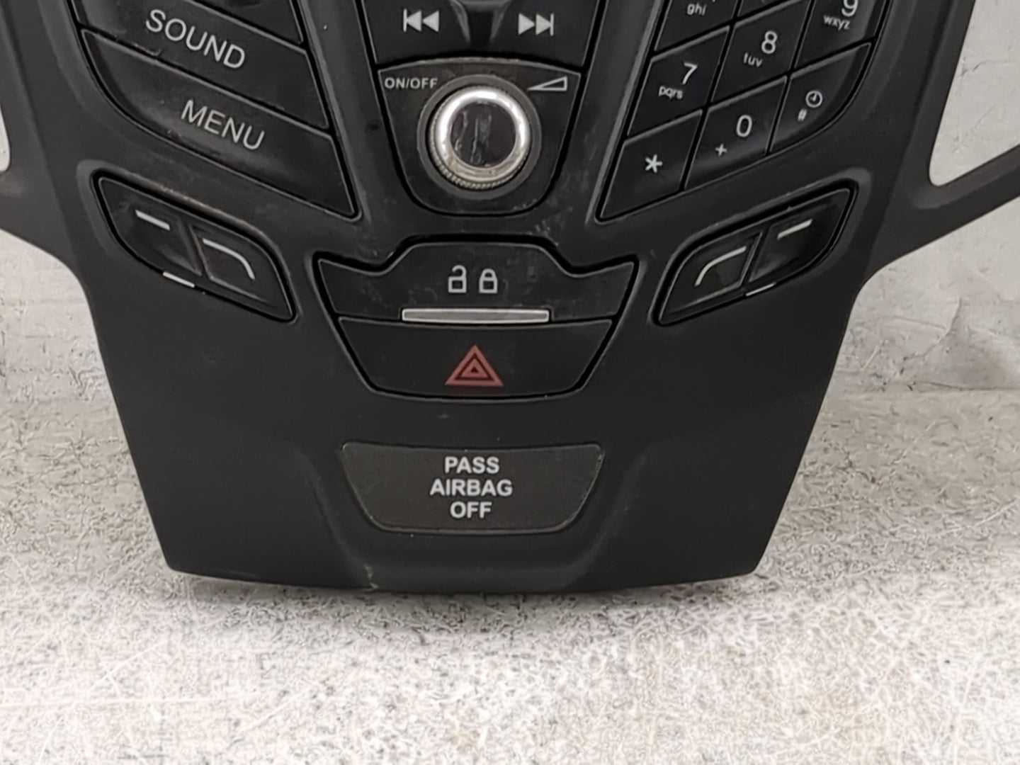 2015-2019 Ford Fiesta Radio Control Panel 1491512 - Oemusedautoparts1.com