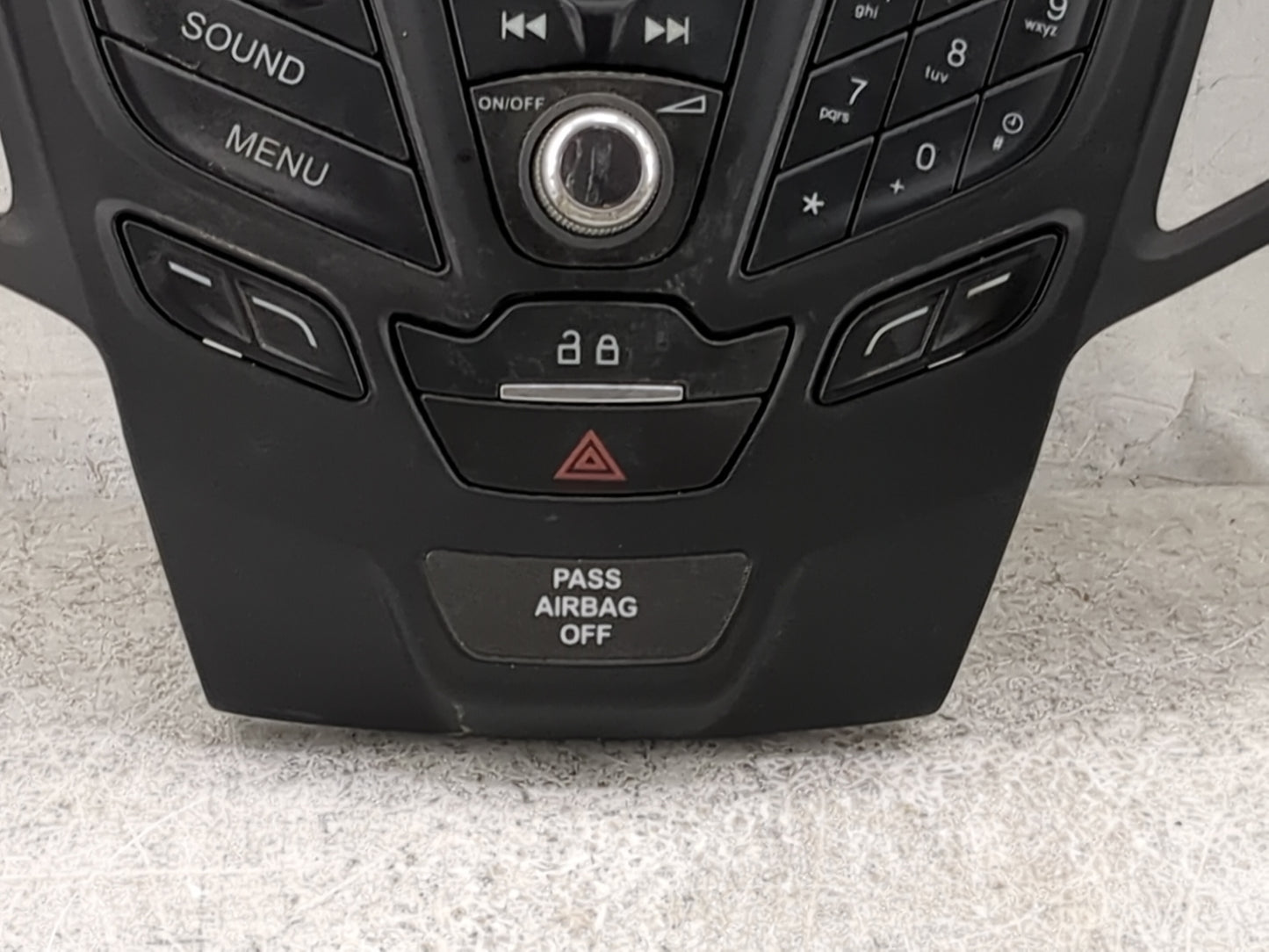 2015-2019 Ford Fiesta Radio Control Panel 1491512 - Oemusedautoparts1.com