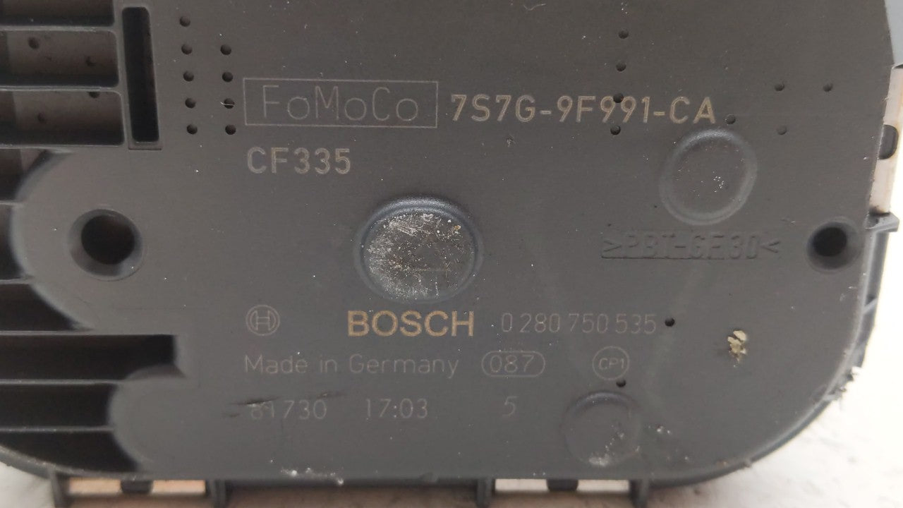 2014-2019 Ford Fiesta Throttle Body P/N:0 280 750 535 7S7G-9F991-CA Fits Fits 2013 2014 2015 2016 2017 2018 2019 OEM Used Au