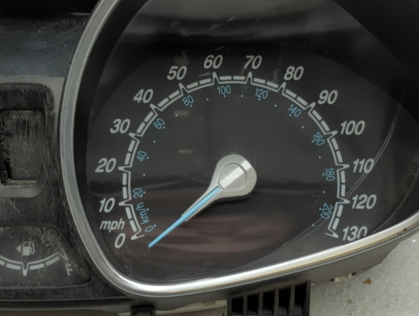 2017-2019 Ford Fiesta Instrument Cluster Speedometer Gauges P/N:D2BT-10849-GAV Fits Fits 2017 2018 2019 OEM Used Auto Parts 
