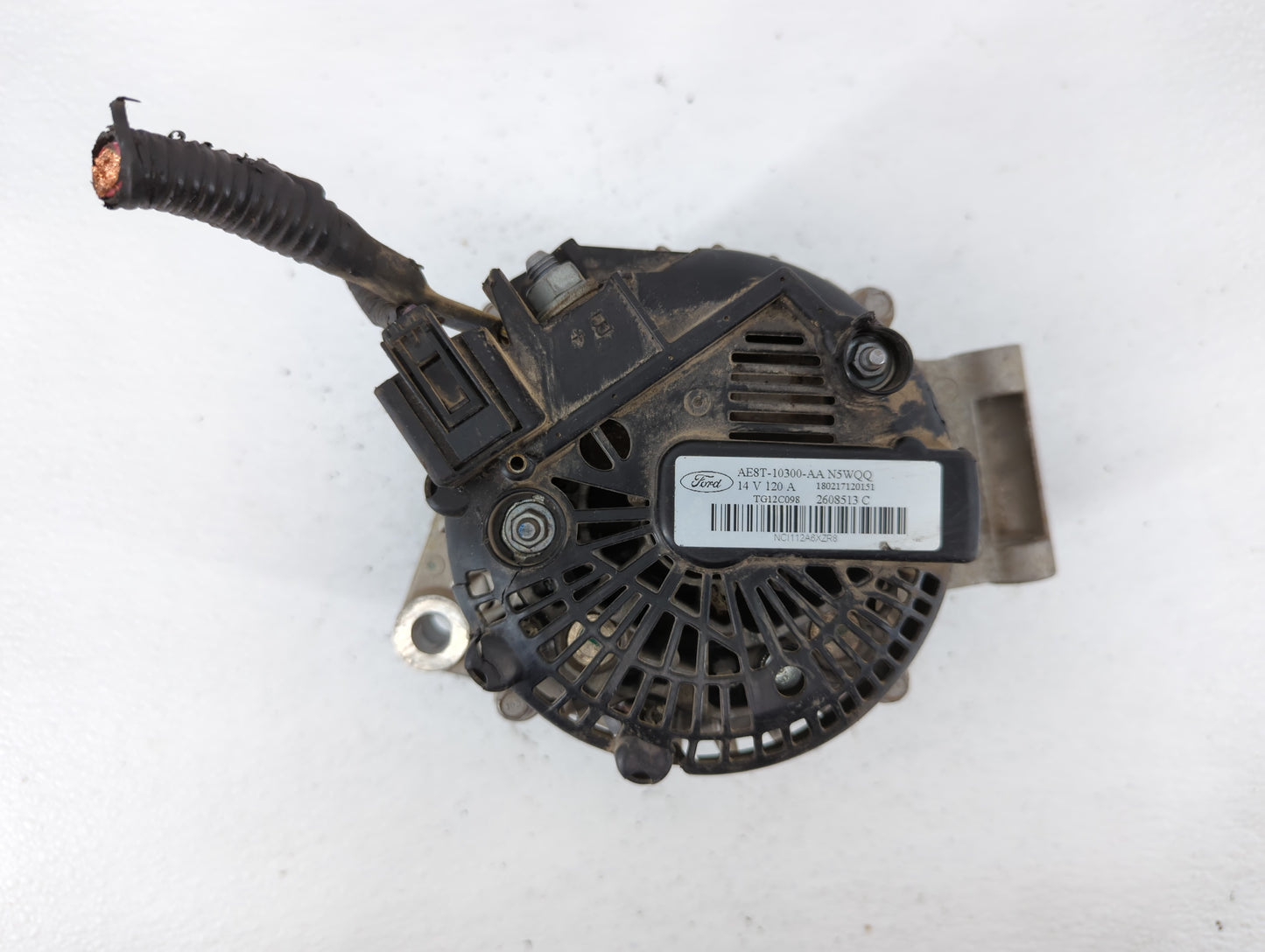 2011-2019 Ford Fiesta Alternator Replacement Generator Charging Assembly Engine OEM P/N:AE8T-10300-AA Fits OEM Used Auto Par