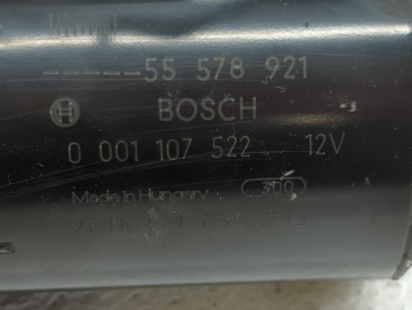 2011-2019 Ford Fiesta Car Starter Motor Solenoid OEM P/N:55 578 921 Fits Fits 2011 2012 2013 2014 2015 2016 2017 2018 2019 O