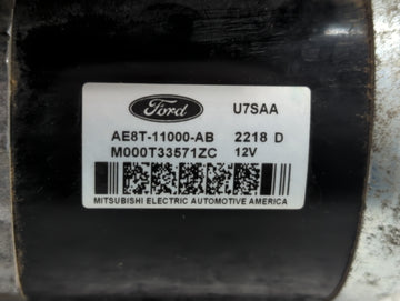 2011-2019 Ford Fiesta Car Starter Motor Solenoid OEM P/N:AE8T-11000-AB Fits Fits 2011 2012 2013 2014 2015 2016 2017 2018 2019 OEM Used Auto Parts