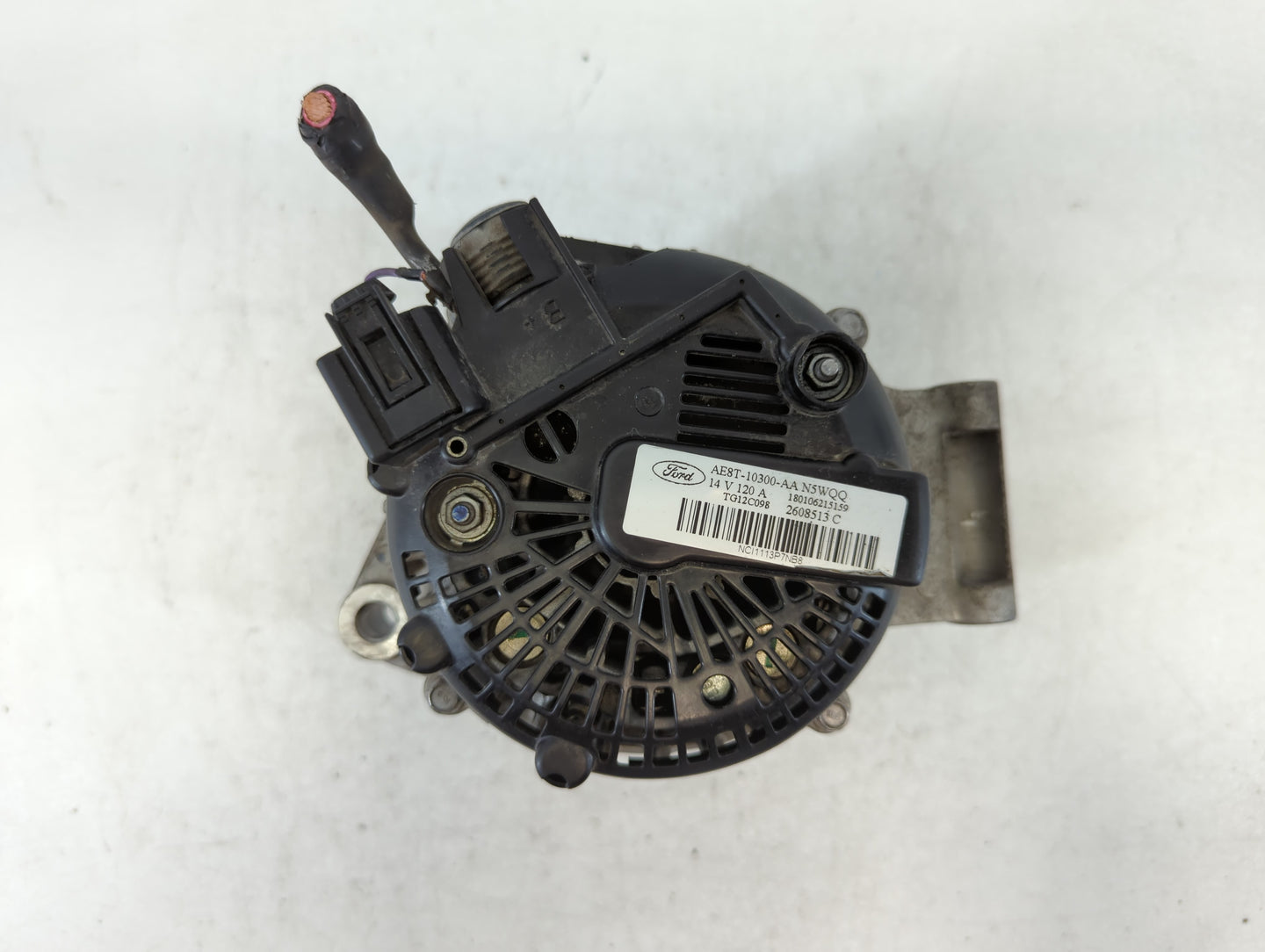 2011-2019 Ford Fiesta Alternator Replacement Generator Charging Assembly Engine OEM P/N:AE8T-10300-AA Fits OEM Used Auto Par