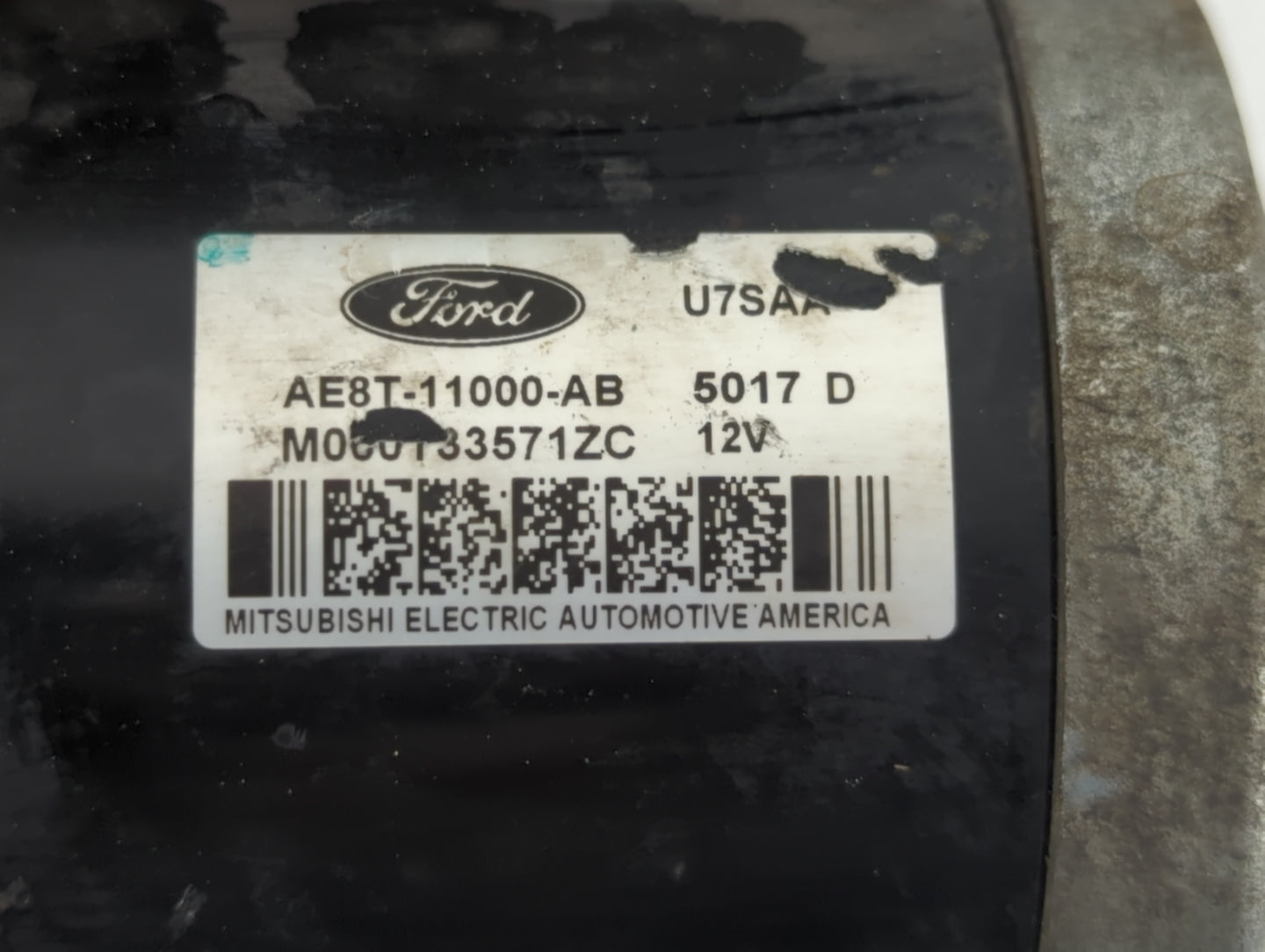 2011-2019 Ford Fiesta Car Starter Motor Solenoid OEM P/N:AE8T-11000-AB Fits Fits 2011 2012 2013 2014 2015 2016 2017 2018 201