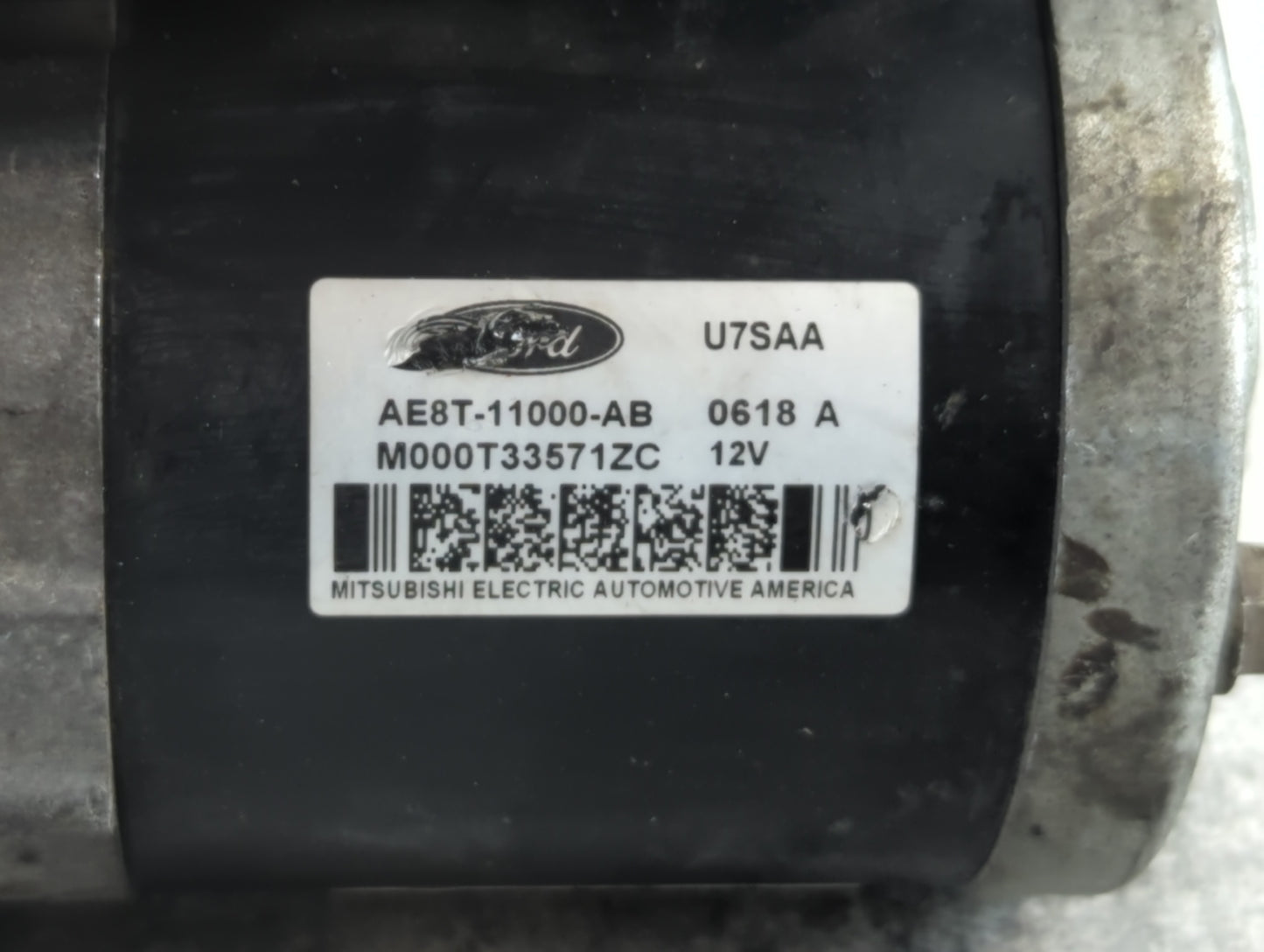 2011-2019 Ford Fiesta Car Starter Motor Solenoid OEM P/N:M000T33571ZC AE8T-11000-AB Fits OEM Used Auto Parts - Oemusedautopa