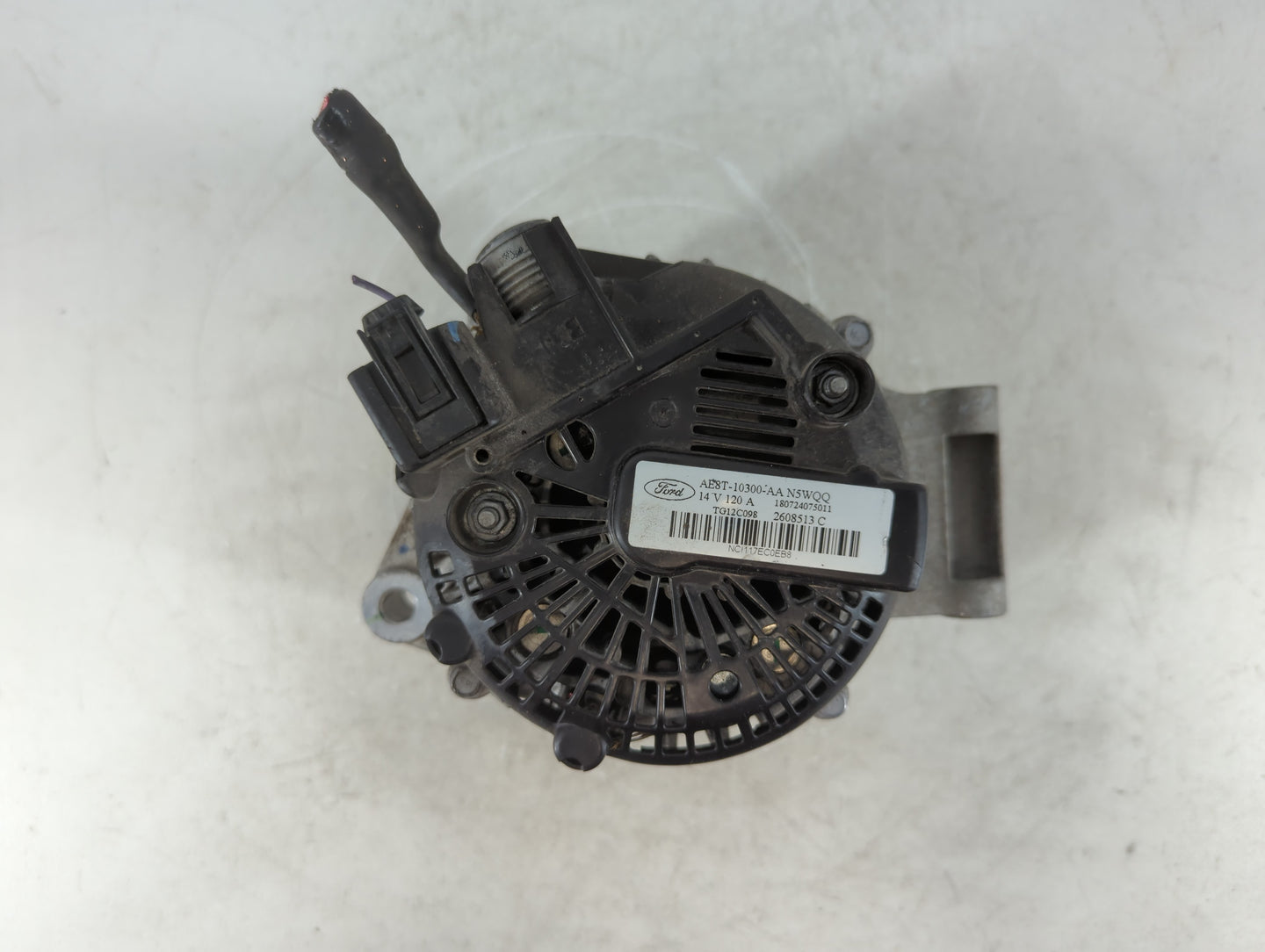2011-2019 Ford Fiesta Alternator Replacement Generator Charging Assembly Engine OEM P/N:AE8T-10300-AA Fits OEM Used Auto Par
