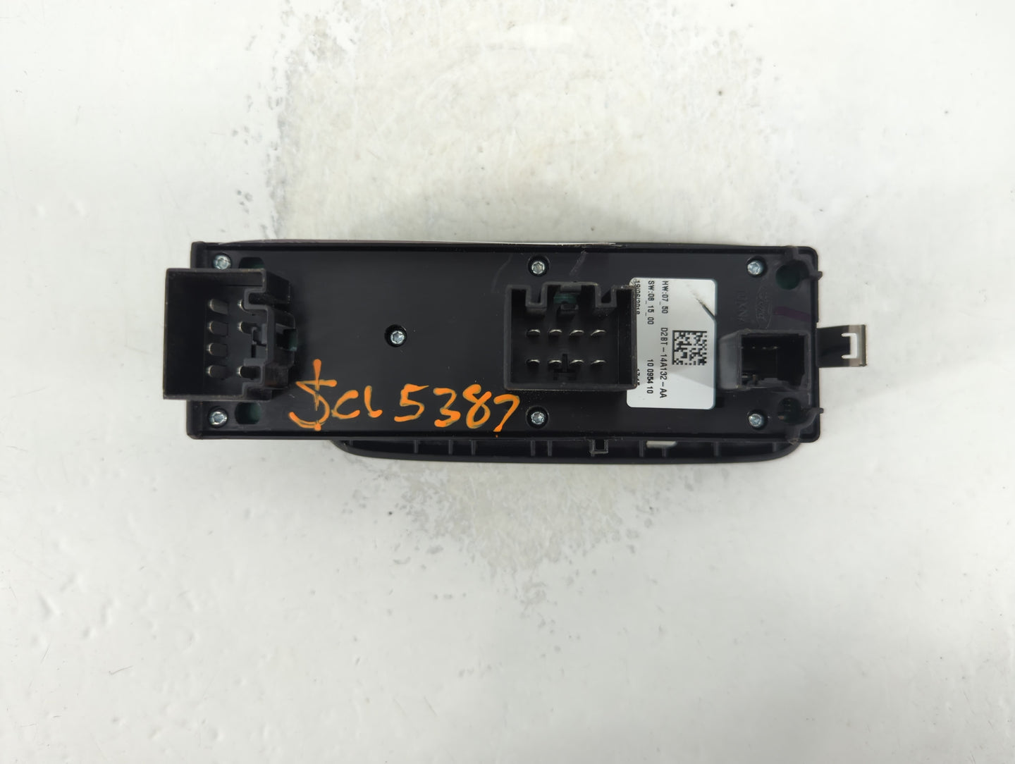 2014-2019 Ford Fiesta Master Power Window Switch Replacement Driver Side Left P/N:D2BT-14A132-AA Fits OEM Used Auto Parts - 