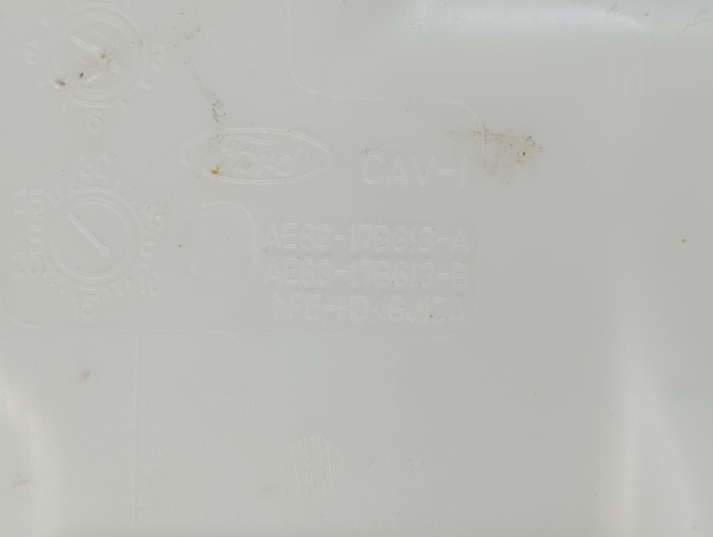 2011-2019 Ford Fiesta Radiator Coolant Overflow Expansion Tank Bottle 927310 - Oemusedautoparts1.com