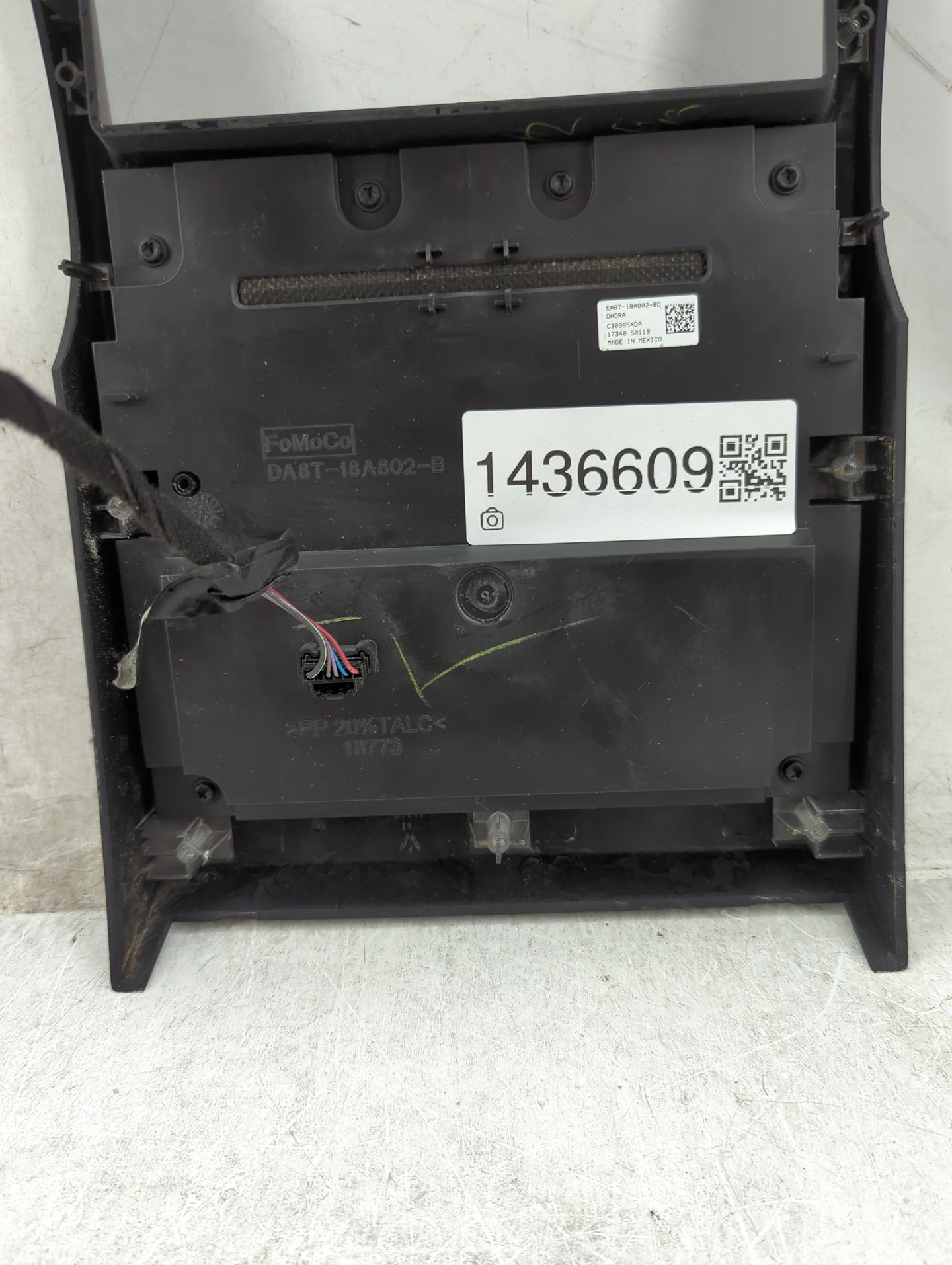 2018 Ford Flex Climate Control Module Temperature AC/Heater Replacement P/N:EA8T-18A802-BD DA8T-18A802-B Fits OEM Used Auto 