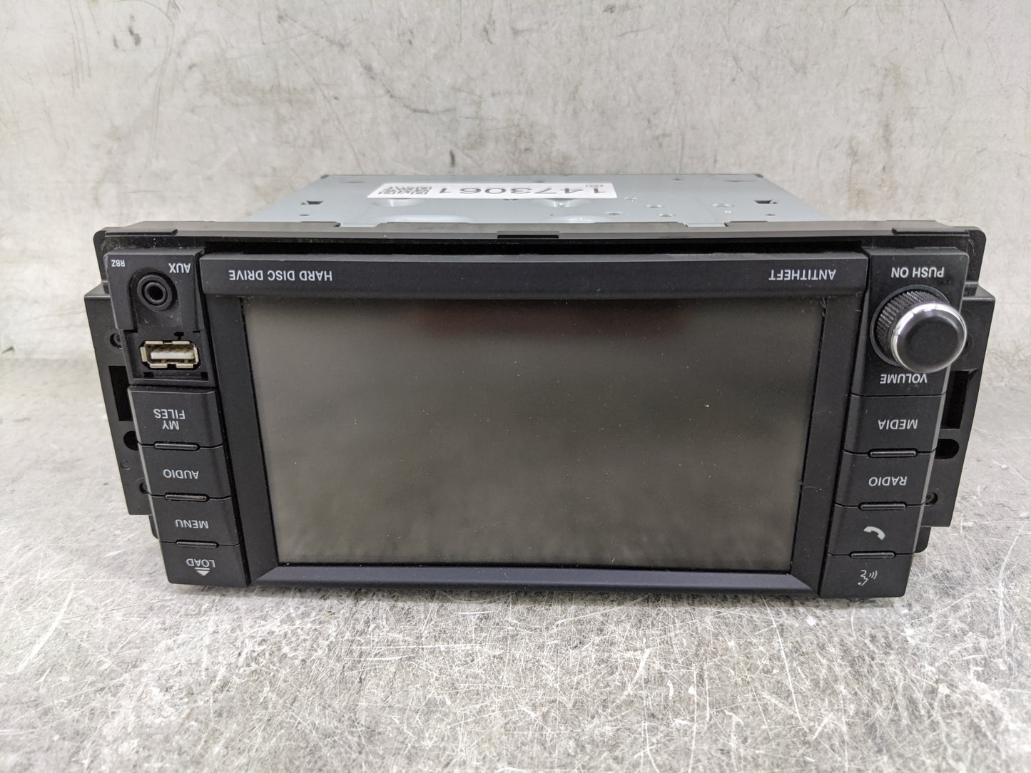 2016-2019 Ford Flex Radio AM FM Cd Player Receiver Replacement P/N:P68363300AA Fits Fits 2016 2017 2018 2019 OEM Used Auto P