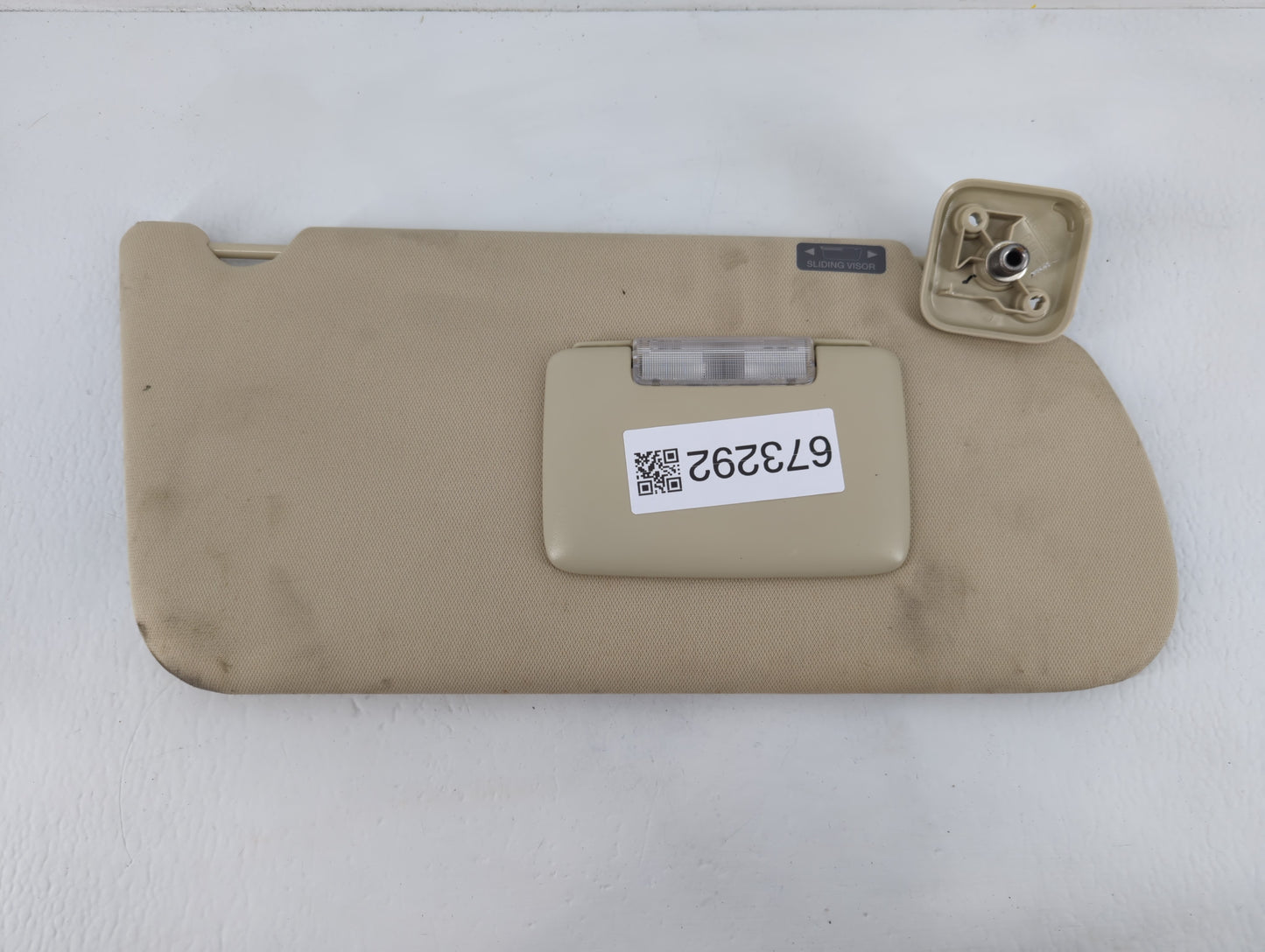 2013-2019 Ford Flex Sun Visor Shade Replacement Passenger Right Mirror Fits Fits 2013 2014 2015 2016 2017 2018 2019 OEM Used
