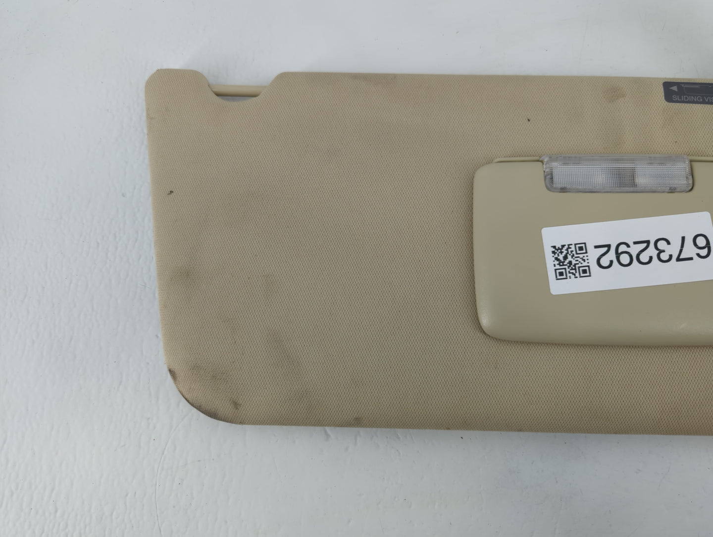 2013-2019 Ford Flex Sun Visor Shade Replacement Passenger Right Mirror Fits Fits 2013 2014 2015 2016 2017 2018 2019 OEM Used