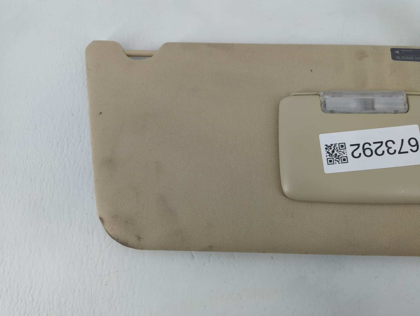 2013-2019 Ford Flex Sun Visor Shade Replacement Passenger Right Mirror Fits Fits 2013 2014 2015 2016 2017 2018 2019 OEM Used