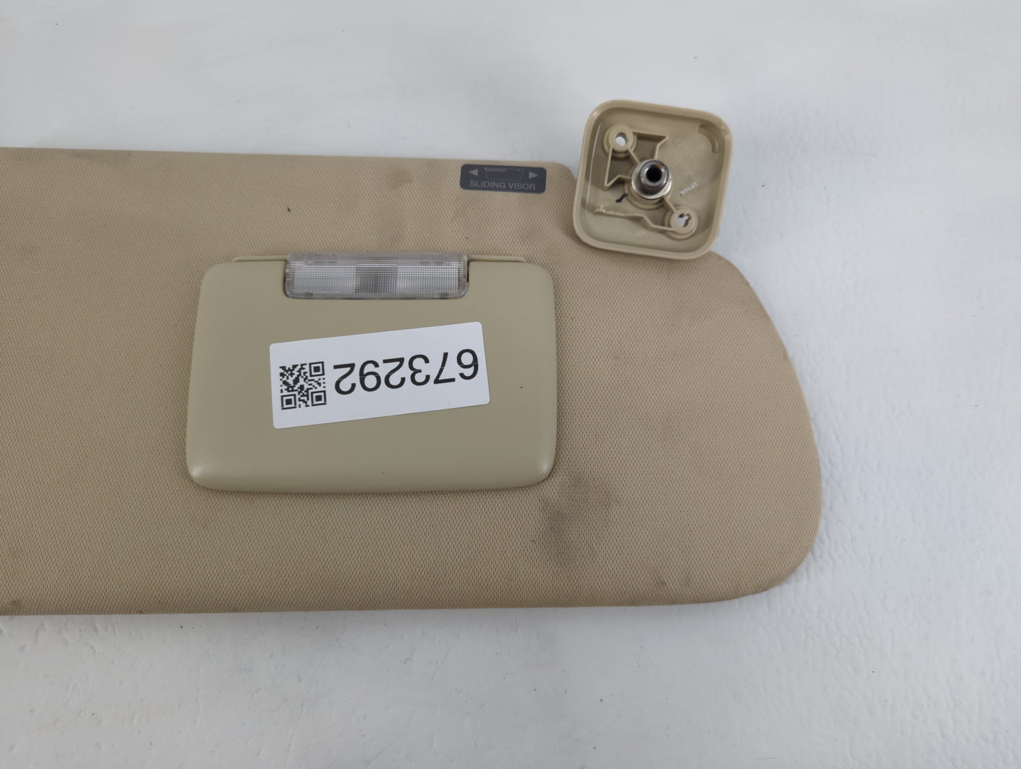 2013-2019 Ford Flex Sun Visor Shade Replacement Passenger Right Mirror Fits Fits 2013 2014 2015 2016 2017 2018 2019 OEM Used
