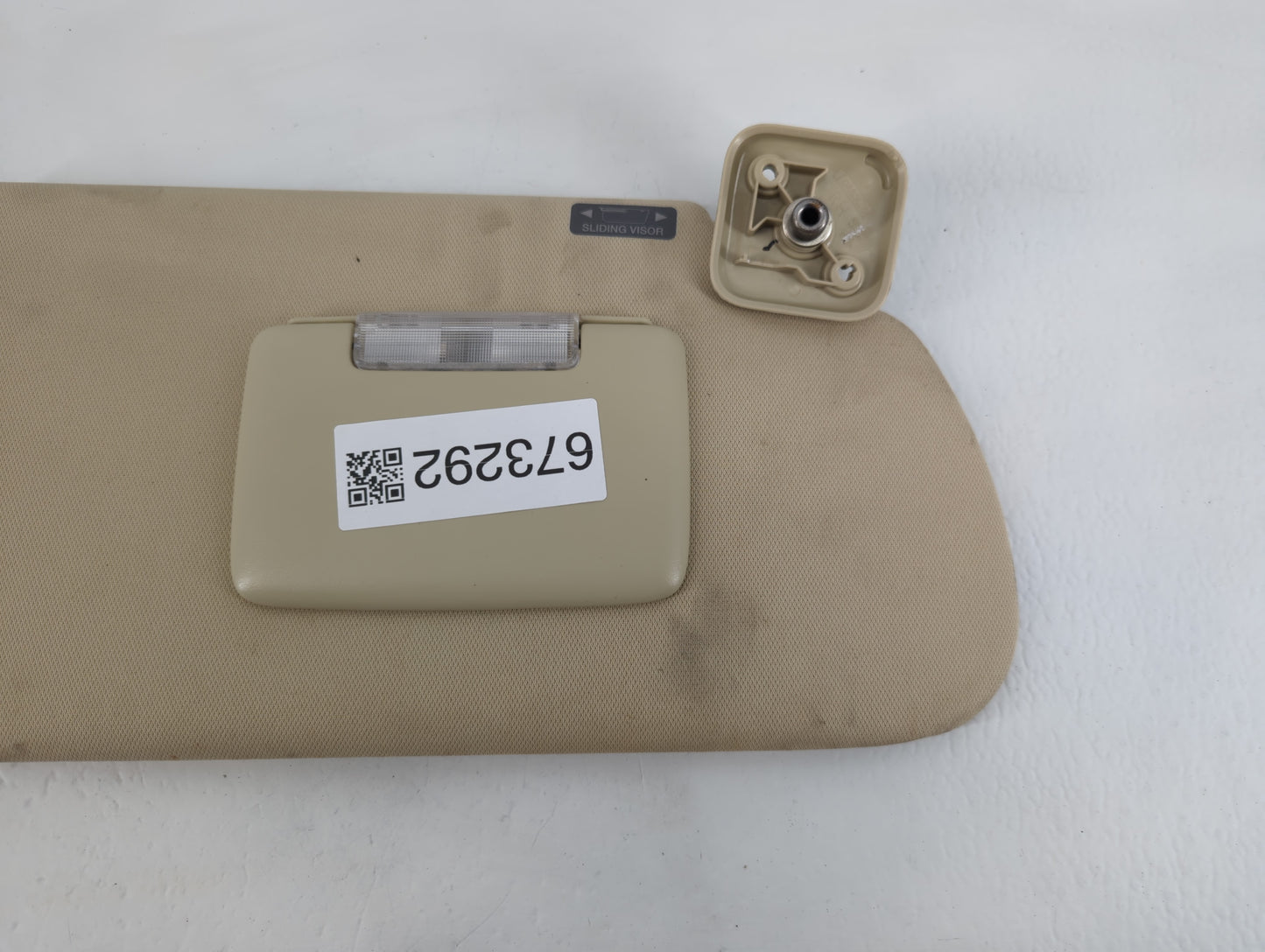 2013-2019 Ford Flex Sun Visor Shade Replacement Passenger Right Mirror Fits Fits 2013 2014 2015 2016 2017 2018 2019 OEM Used