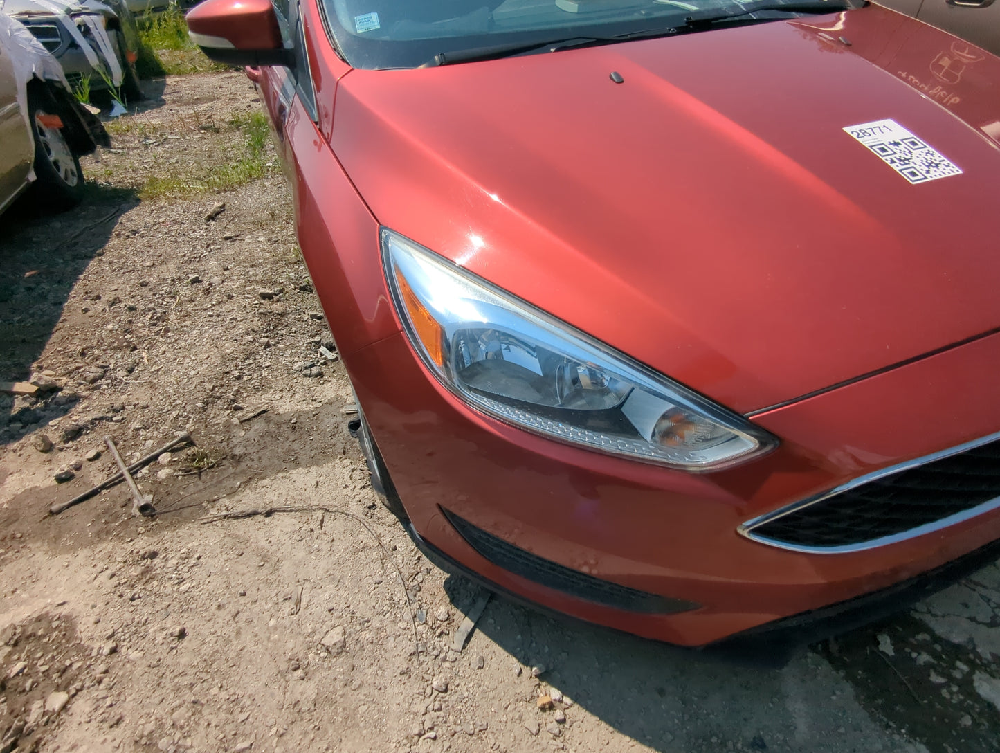 2018 Ford Focus Passenger Right Oem Head Light Headlight Lamp - Oemusedautoparts1.com