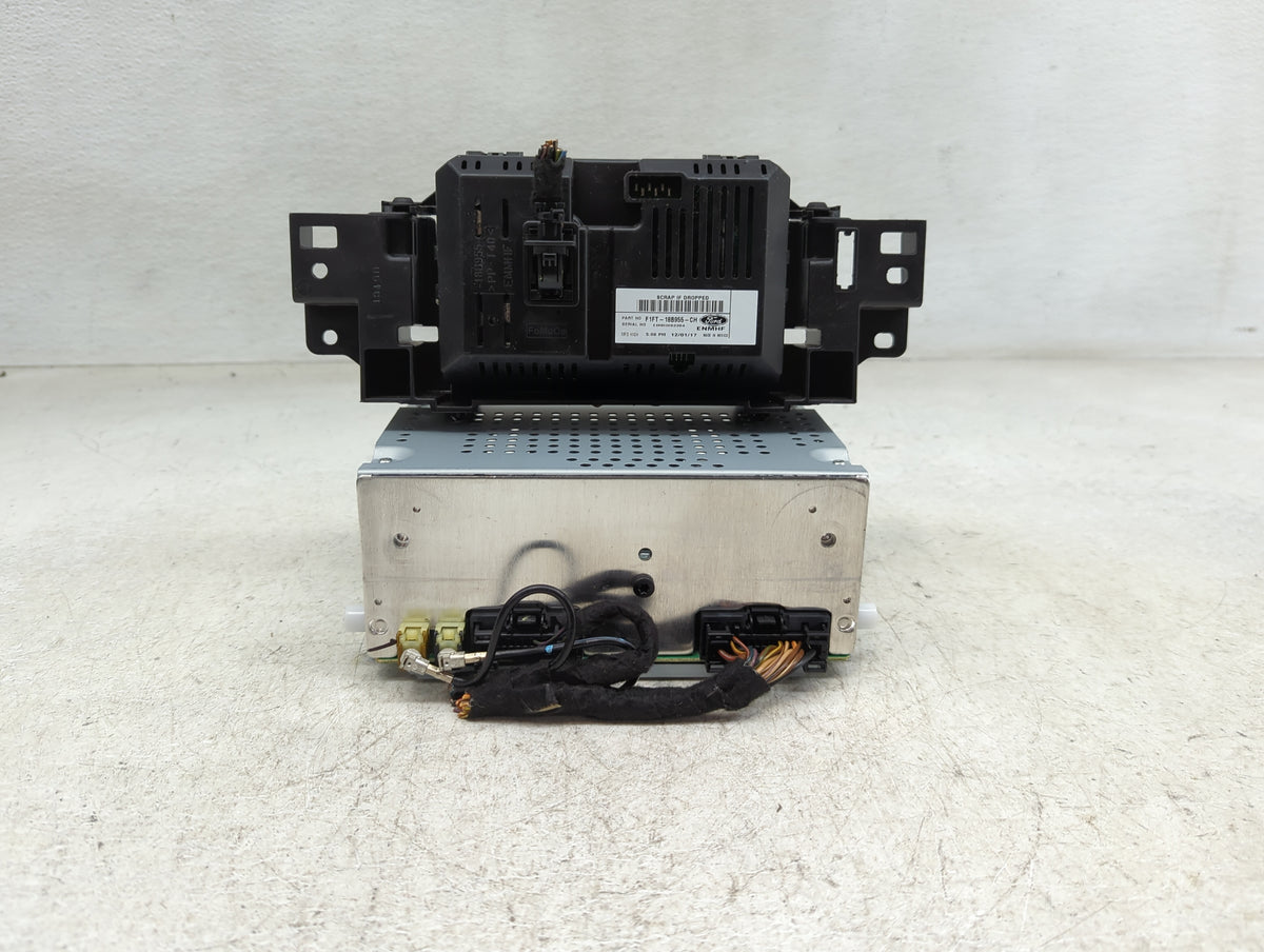 2018 Ford Focus Radio AM FM Cd Player Receiver Replacement P/N:JM5T-18D818-BA F1FT-18B955-CH Fits OEM Used Auto Parts - Oemu