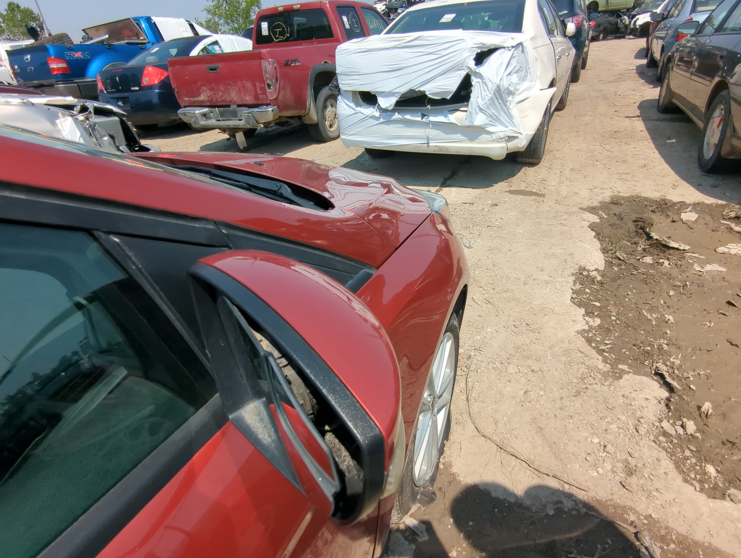 2018 Ford Focus Passenger Side View Mirror - Right Door Mirror OEM Used - Oemusedautoparts1.com