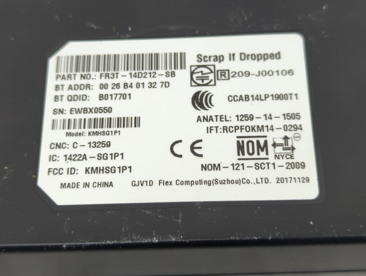 2017-2018 Ford Focus Communication Control Module - Oemusedautoparts1.com