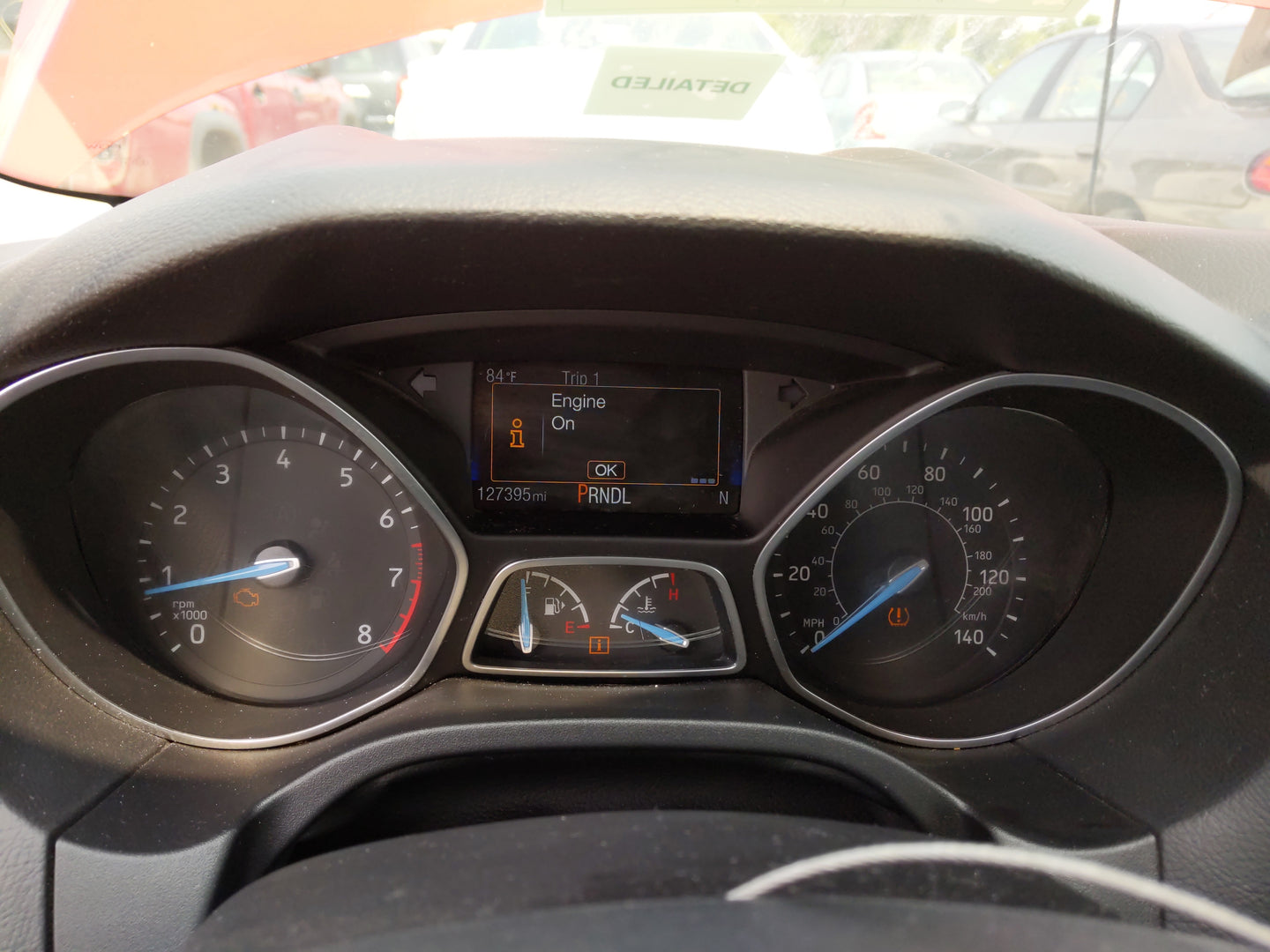2018 Ford Focus Instrument Cluster Speedometer Gauges Fits OEM Used Auto Parts - Oemusedautoparts1.com