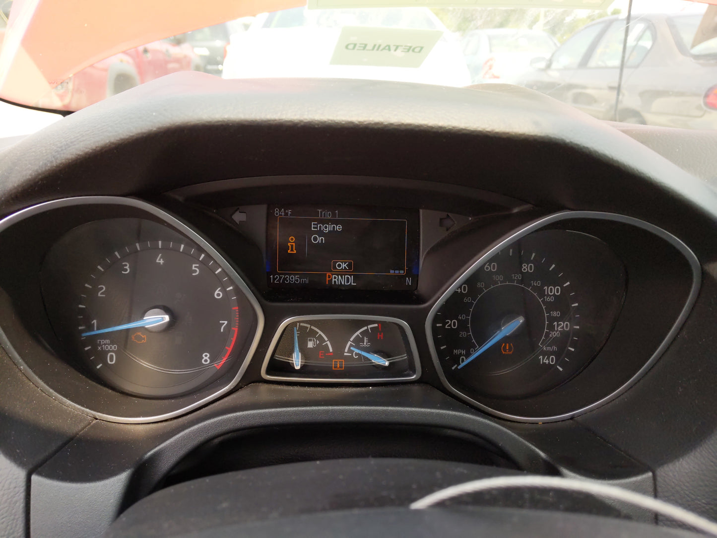 2018 Ford Focus Instrument Cluster Speedometer Gauges Fits OEM Used Auto Parts - Oemusedautoparts1.com