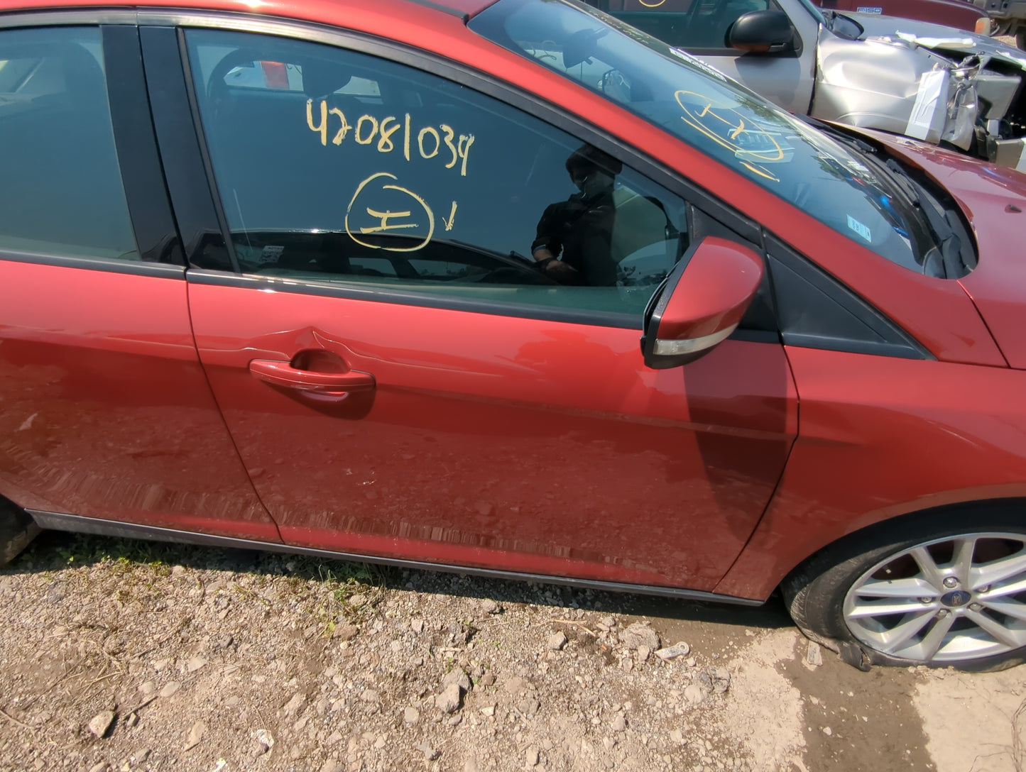 2015-2018 Ford Focus Passenger Front Door Oem - Oemusedautoparts1.com