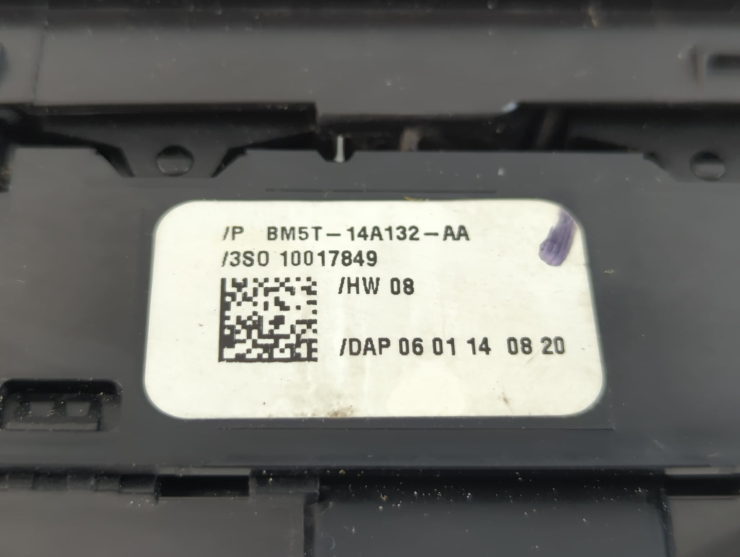 2012-2018 Ford Focus Master Power Window Switch Replacement Driver Side Left P/N:BM5T-14A132-AA Fits OEM Used Auto Parts - O