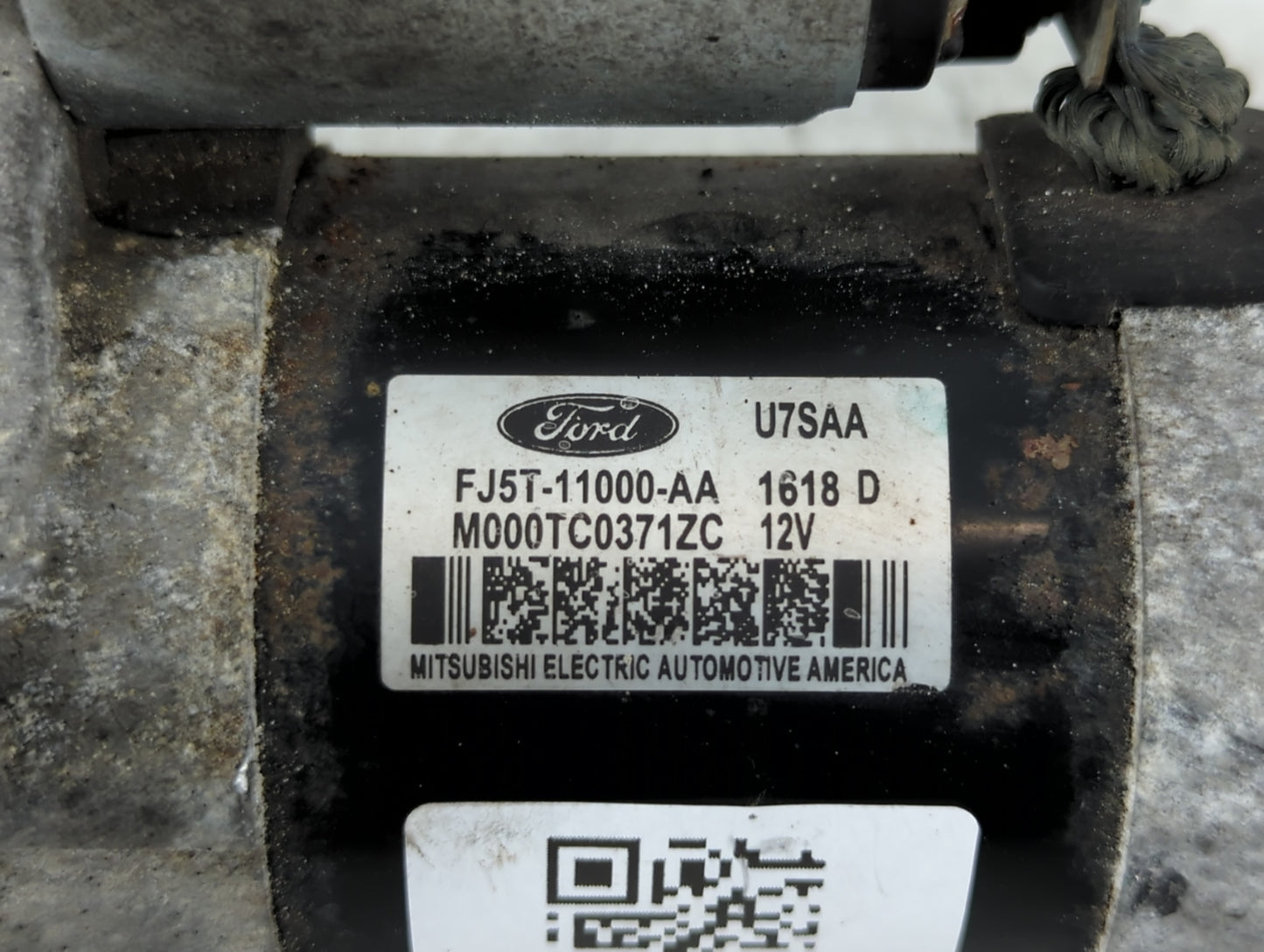 2012-2018 Ford Focus Car Starter Motor Solenoid OEM P/N:M000TC0371ZC FJ5T-11000-AA Fits OEM Used Auto Parts - Oemusedautopar