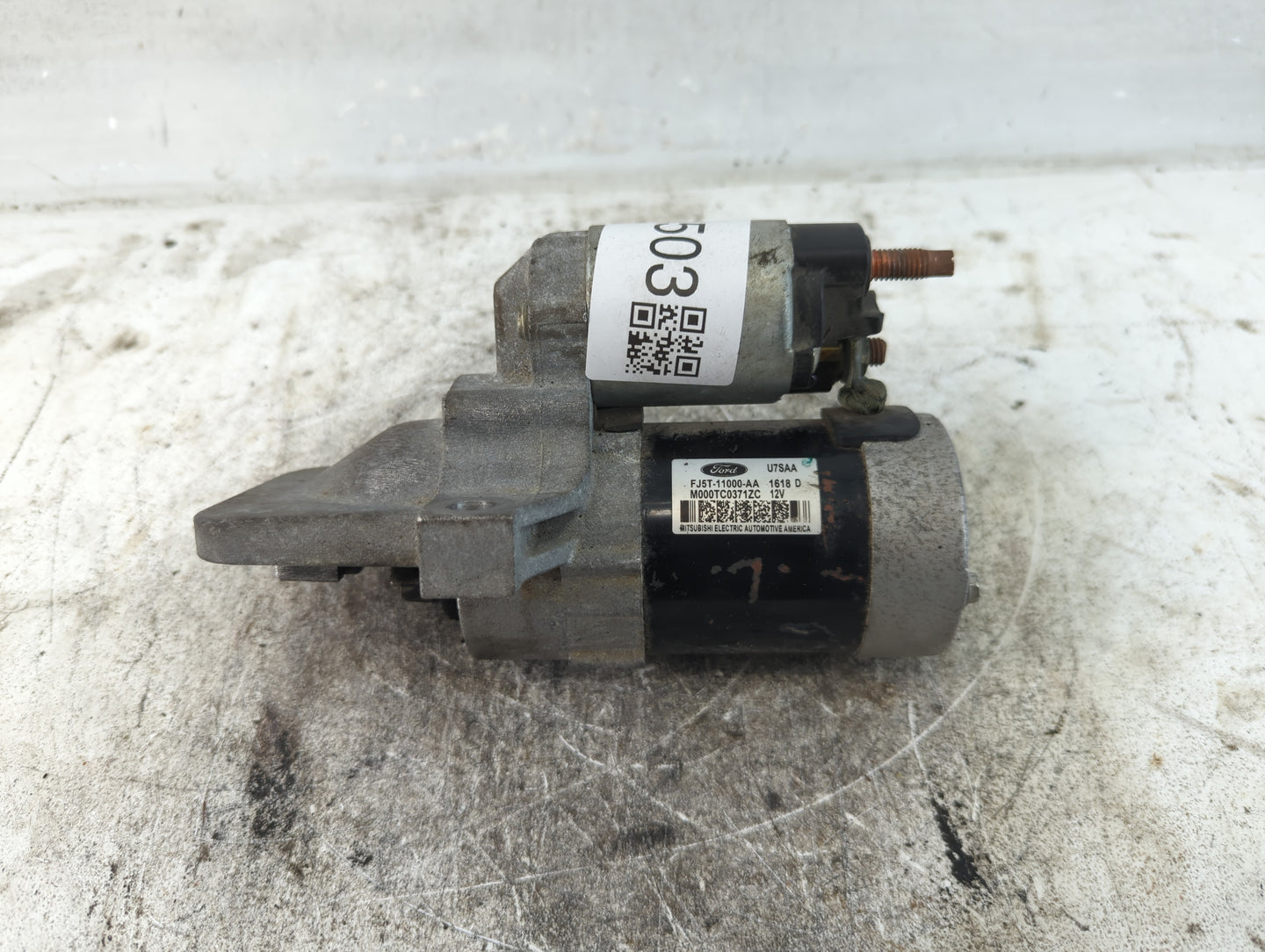 2012-2018 Ford Focus Car Starter Motor Solenoid OEM P/N:M000TC0371ZC FJ5T-11000-AA Fits OEM Used Auto Parts - Oemusedautopar
