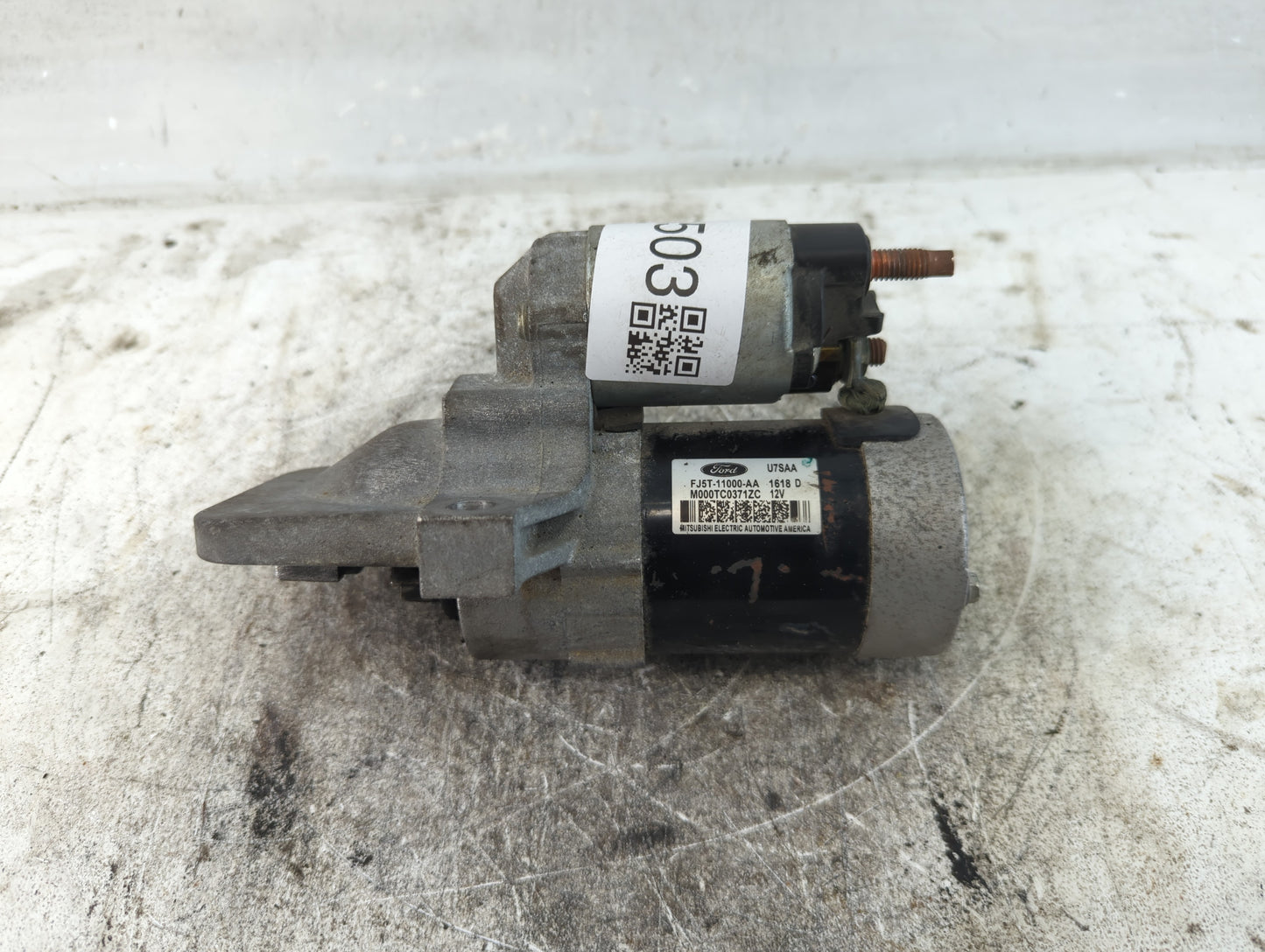 2012-2018 Ford Focus Car Starter Motor Solenoid OEM P/N:M000TC0371ZC FJ5T-11000-AA Fits OEM Used Auto Parts - Oemusedautopar