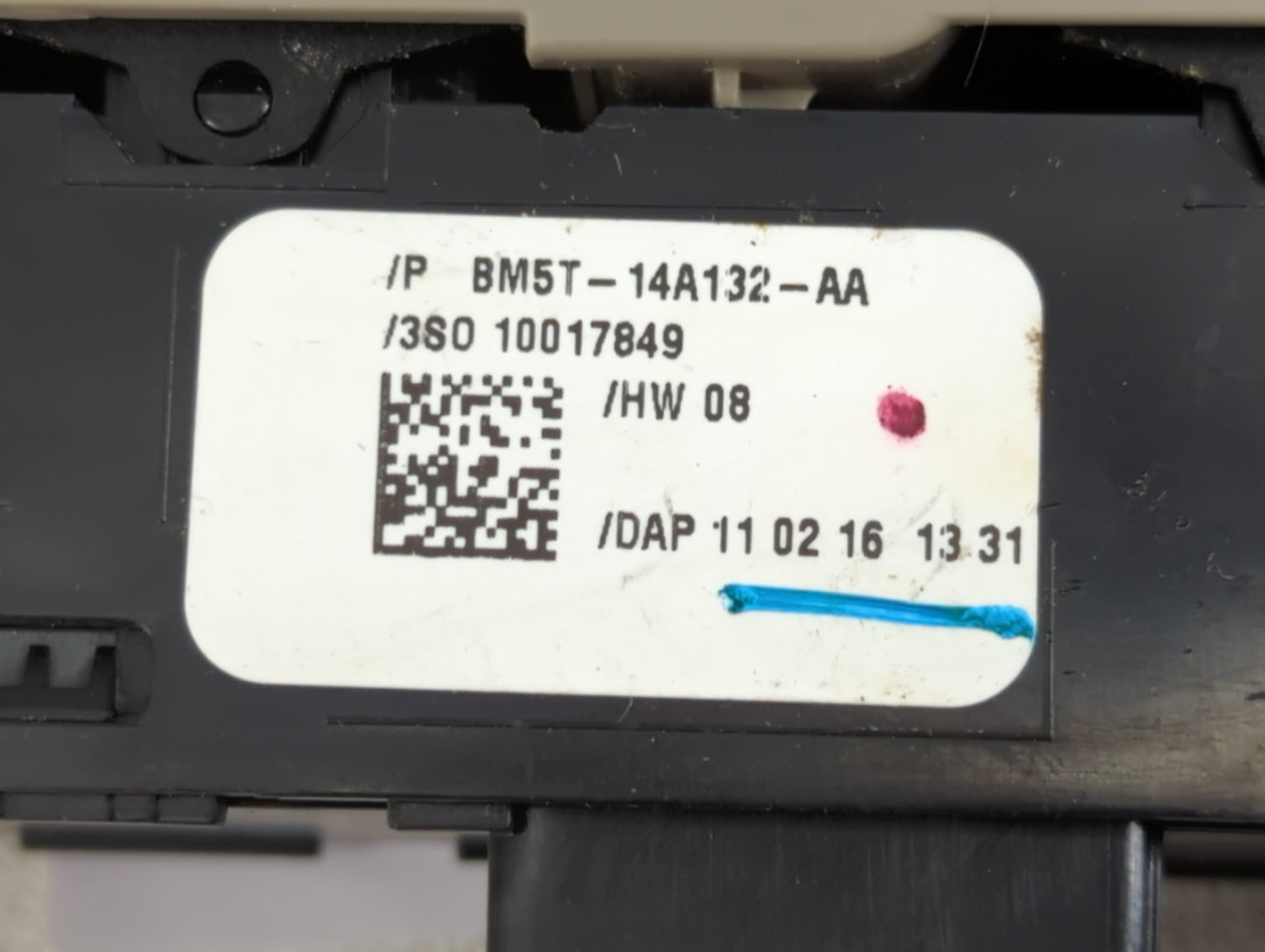 2015-2018 Ford Focus Master Power Window Switch Replacement Driver Side Left P/N:BM5T-14A132-AA Fits OEM Used Auto Parts - O