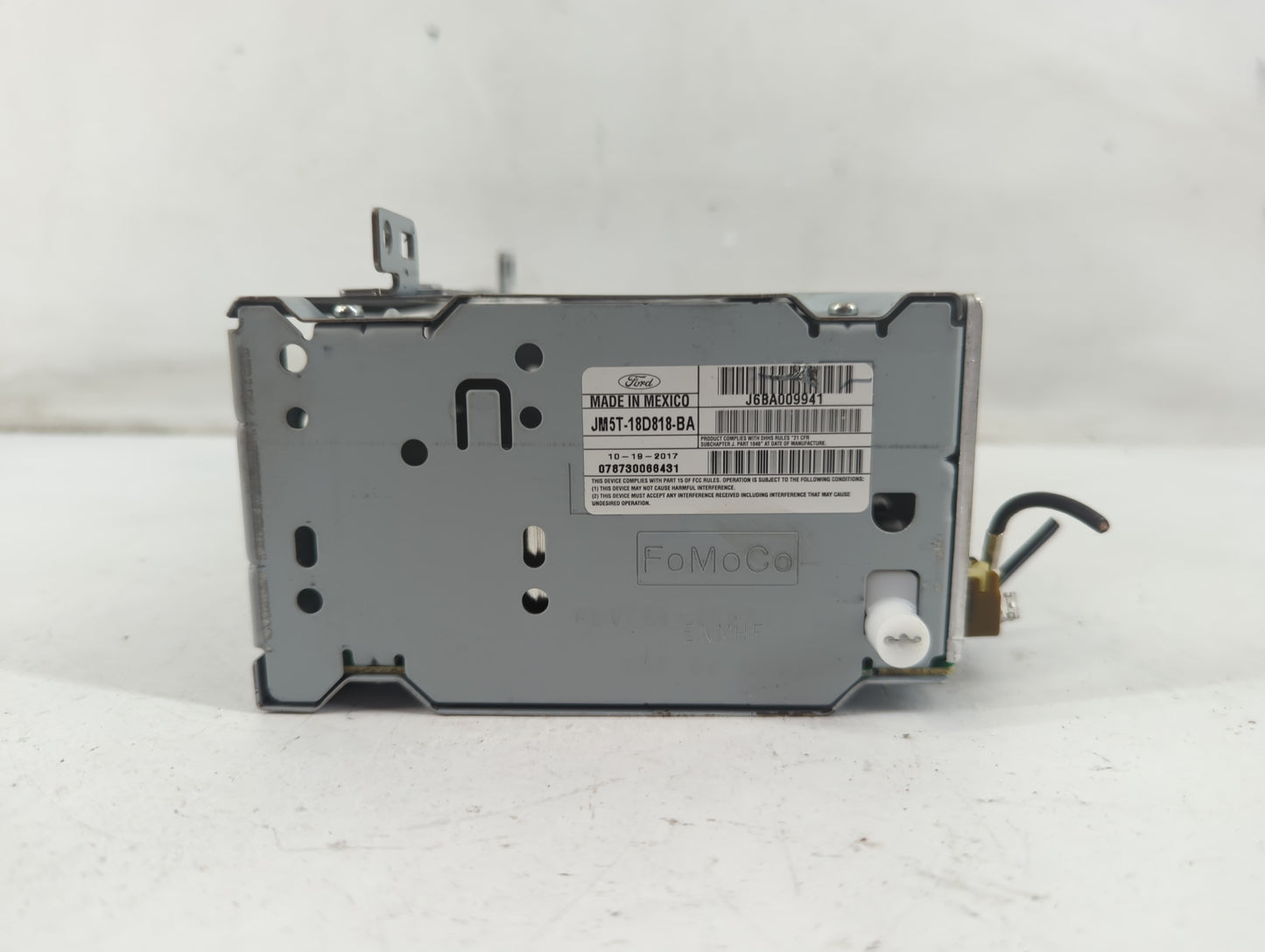 2018 Ford Focus Radio AM FM Cd Player Receiver Replacement P/N:JM5T-18D818-BA Fits OEM Used Auto Parts - Oemusedautoparts1.c