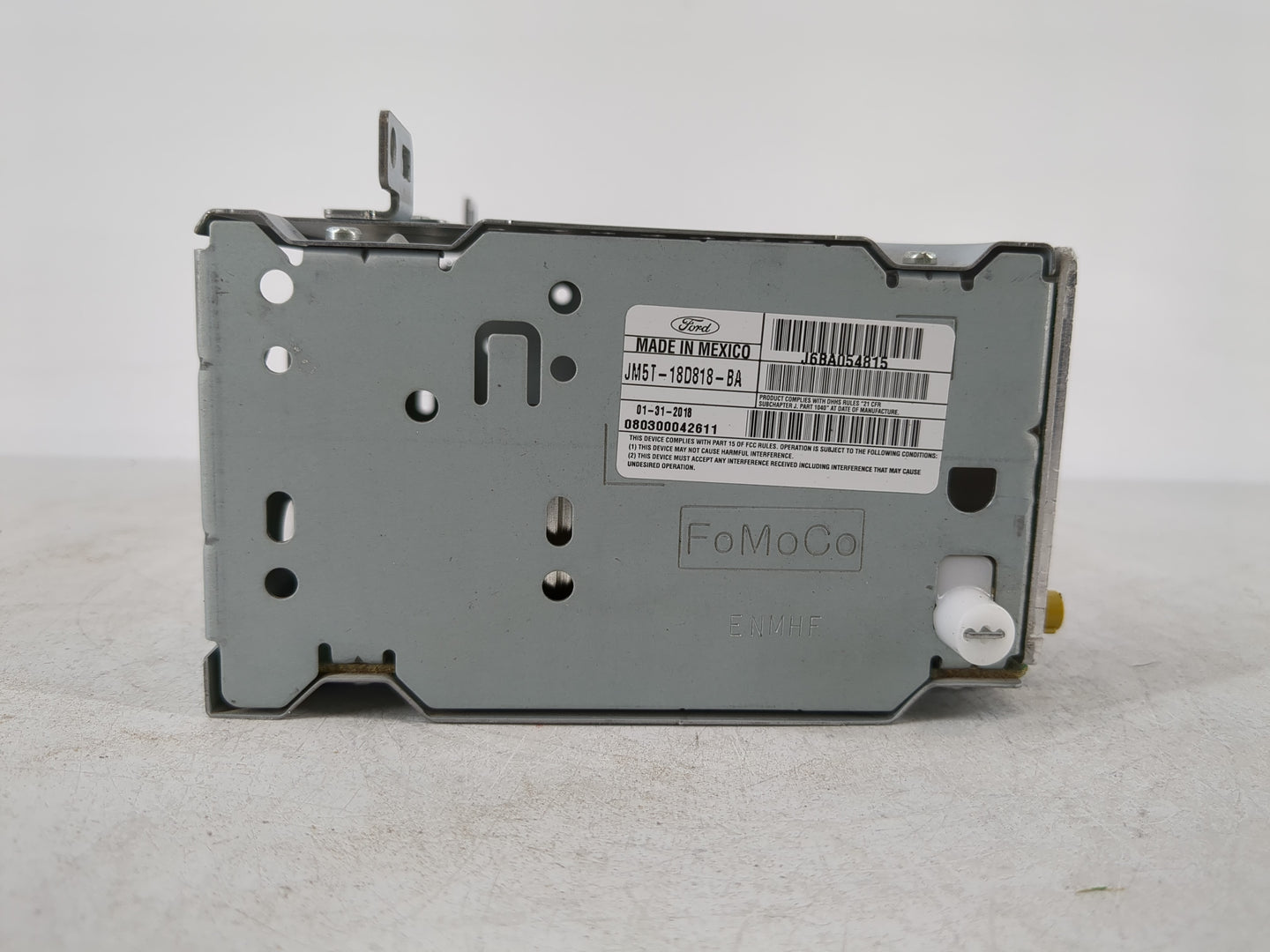 2018 Ford Focus Radio AM FM Cd Player Receiver Replacement P/N:JM5T-18D818-BA Fits OEM Used Auto Parts - Oemusedautoparts1.c
