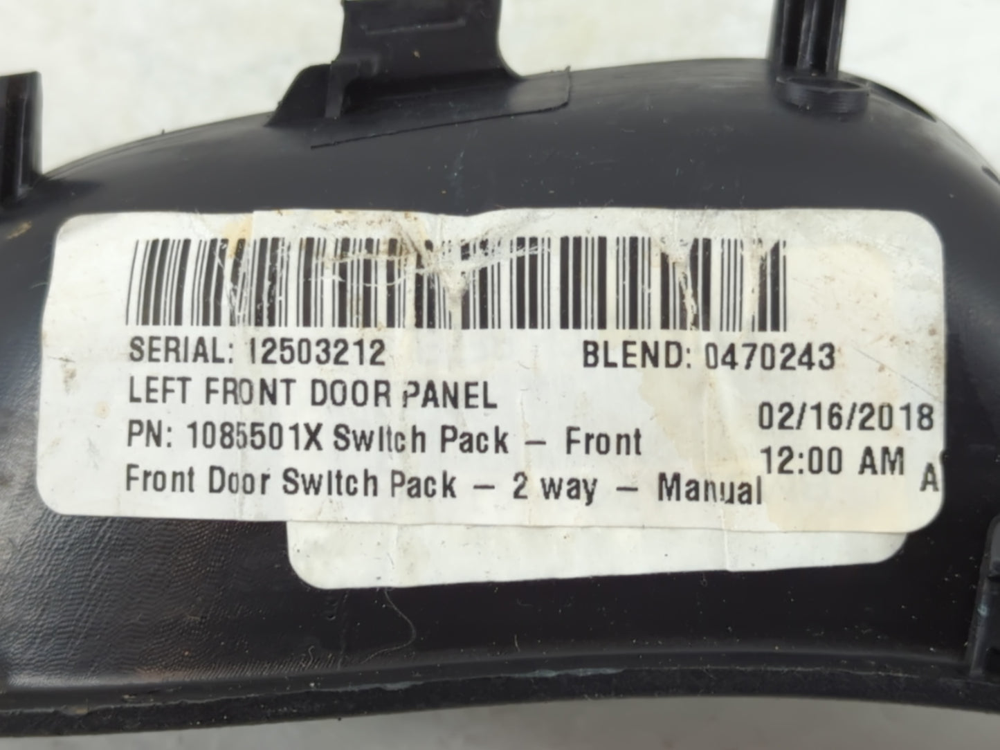 2012-2018 Ford Focus Master Power Window Switch Replacement Driver Side Left P/N:1085501X Fits OEM Used Auto Parts - Oemused