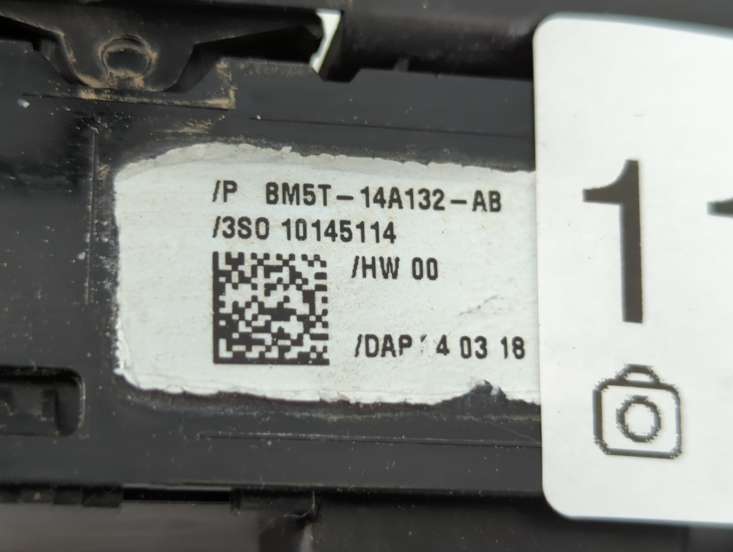 2012-2018 Ford Focus Master Power Window Switch Replacement Driver Side Left P/N:BM5T-14A132-AB Fits OEM Used Auto Parts - O