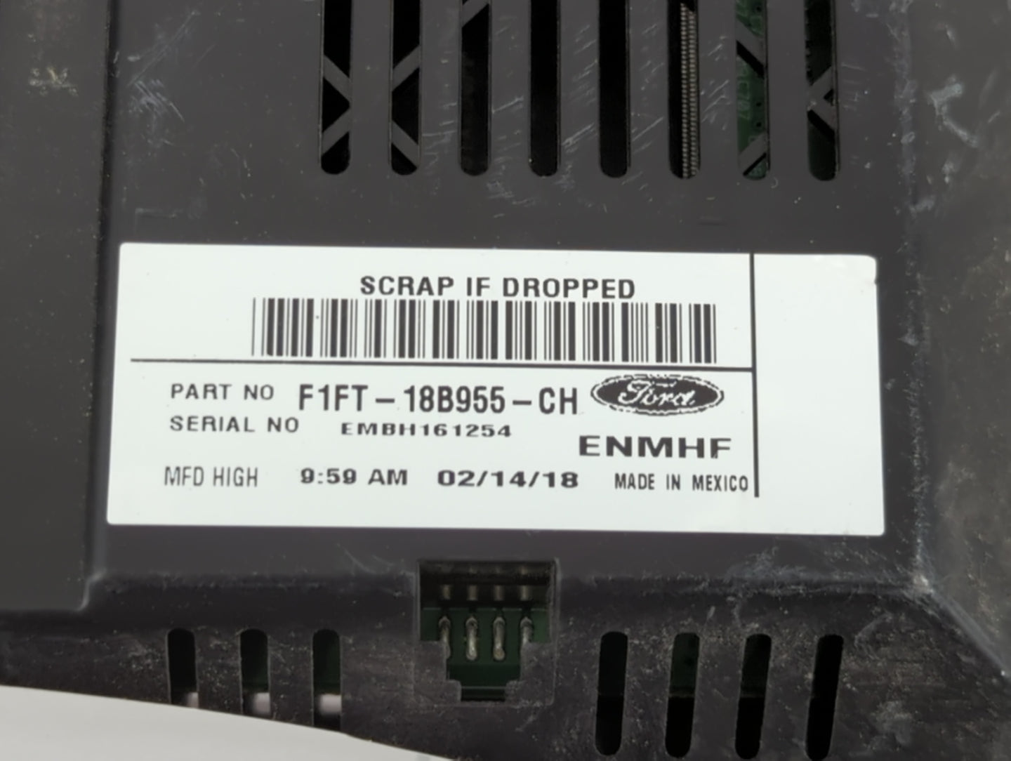 2015-2018 Ford Focus Information Display Screen - Oemusedautoparts1.com