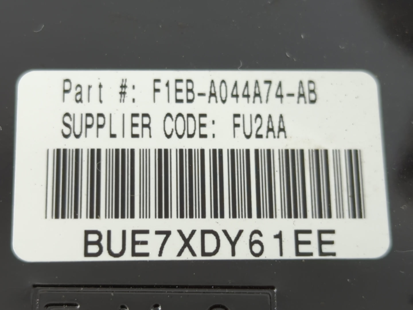 2015-2018 Ford Focus Air Bag Passenger Right Dashboard OEM P/N:F1EB-A044A74-AB Fits Fits 2015 2016 2017 2018 OEM Used Auto P