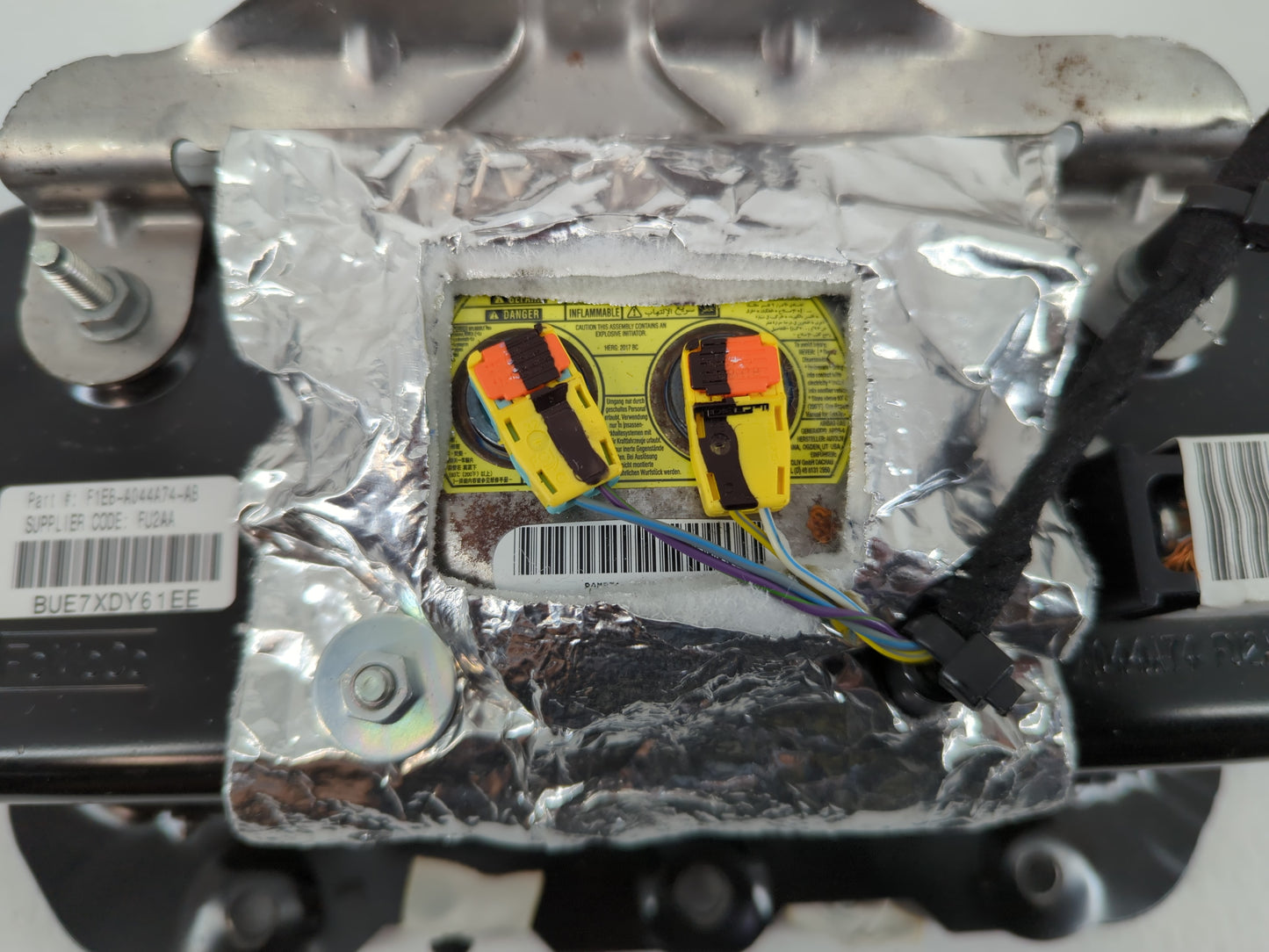 2015-2018 Ford Focus Air Bag Passenger Right Dashboard OEM P/N:F1EB-A044A74-AB Fits Fits 2015 2016 2017 2018 OEM Used Auto P