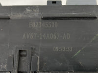 2017-2018 Ford Focus Fusebox Fuse Box Panel Relay Module P/N:AV6T-14A067-AD E02345500 Fits Fits 2017 2018 OEM Used Auto Part