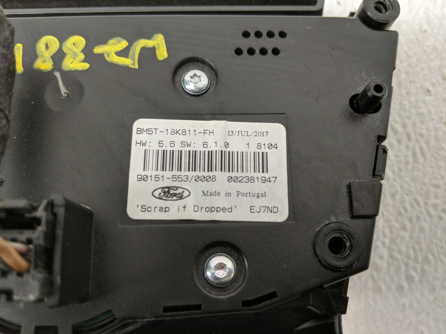 2012-2018 Ford Focus Radio Control Panel - Oemusedautoparts1.com